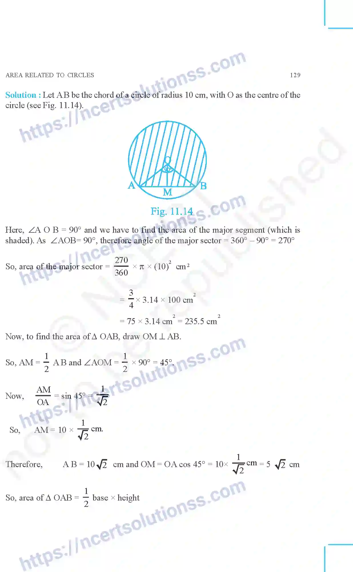 NCERT-Exemplar-Questions-Class-10-Mathematics--Area-Related-To-Circles-156-page-11
