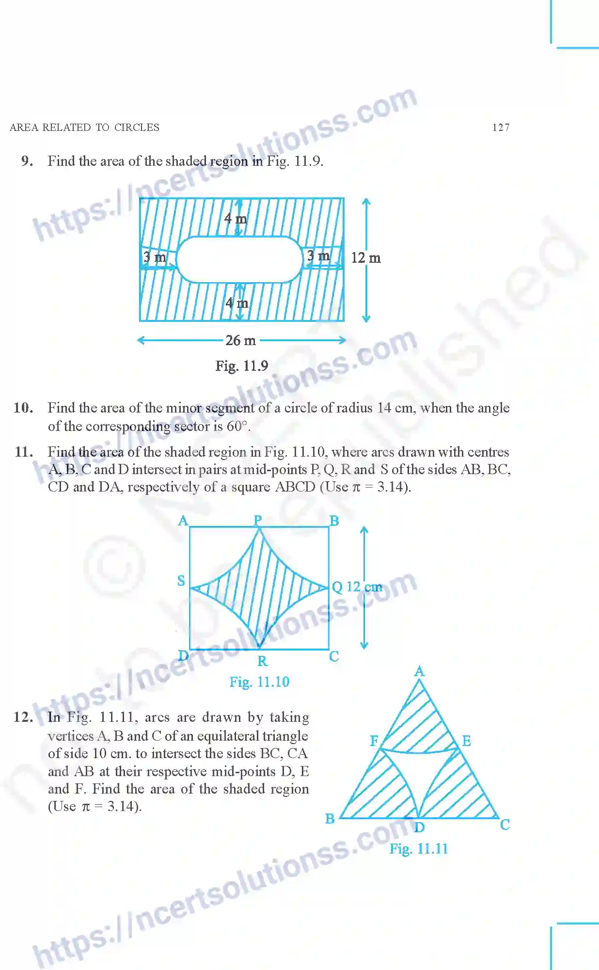 NCERT-Exemplar-Questions-Class-10-Mathematics--Area-Related-To-Circles-156-page-9