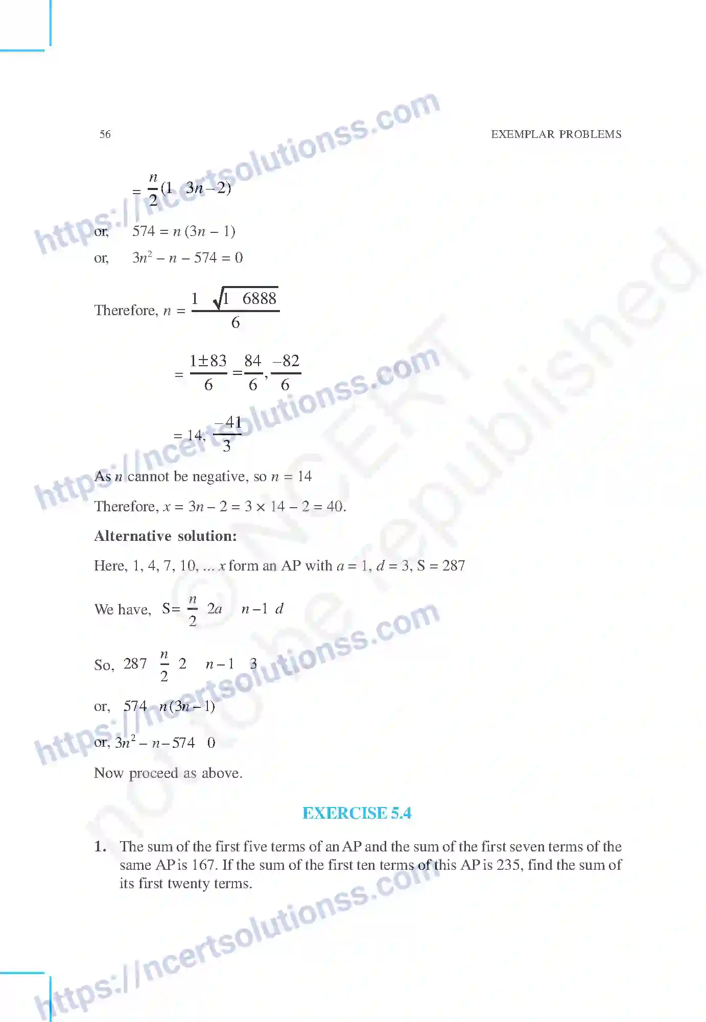 NCERT-Exemplar-Questions-Class-10-Mathematics--Arithmetic-Progressions-150-page-13