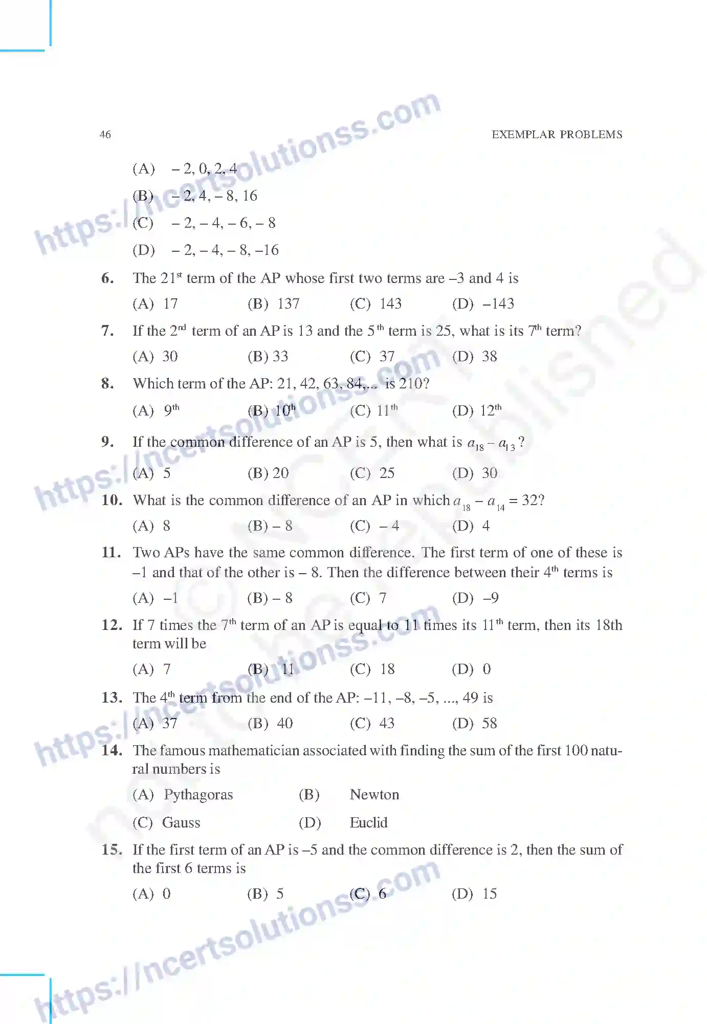 NCERT-Exemplar-Questions-Class-10-Mathematics--Arithmetic-Progressions-150-page-3