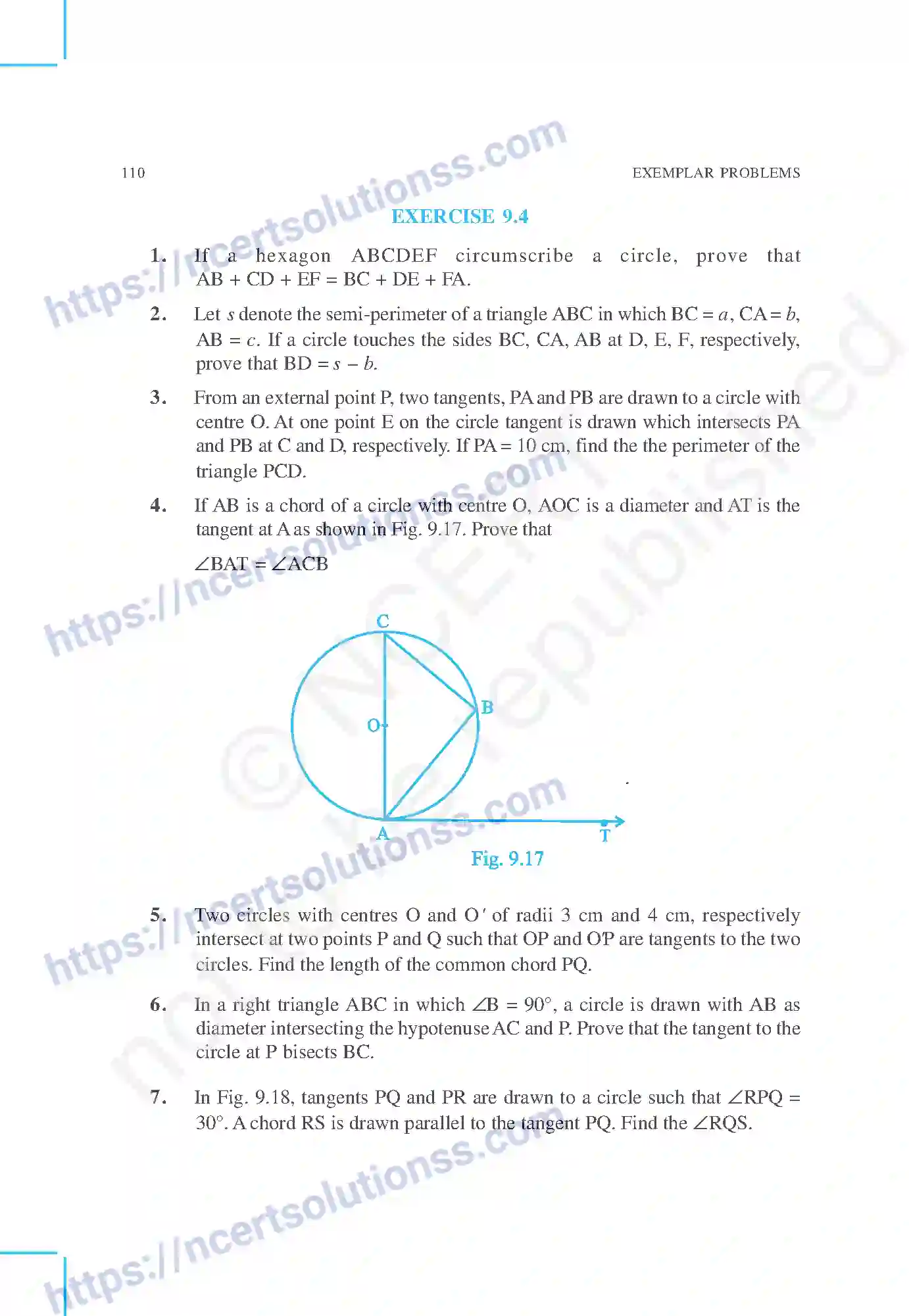 NCERT-Exemplar-Questions-Class-10-Mathematics--Circles-154-page-10
