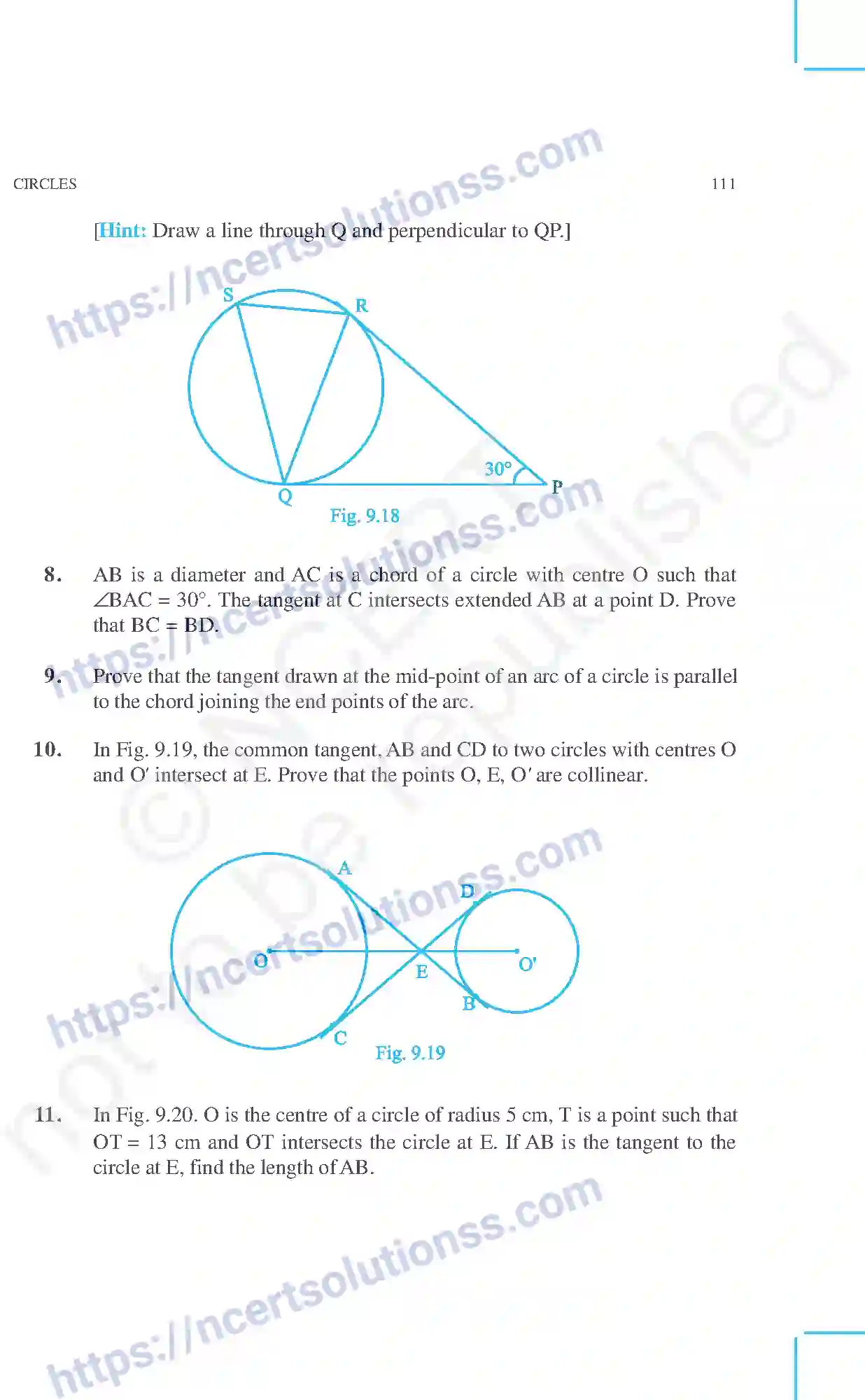 NCERT-Exemplar-Questions-Class-10-Mathematics--Circles-154-page-11