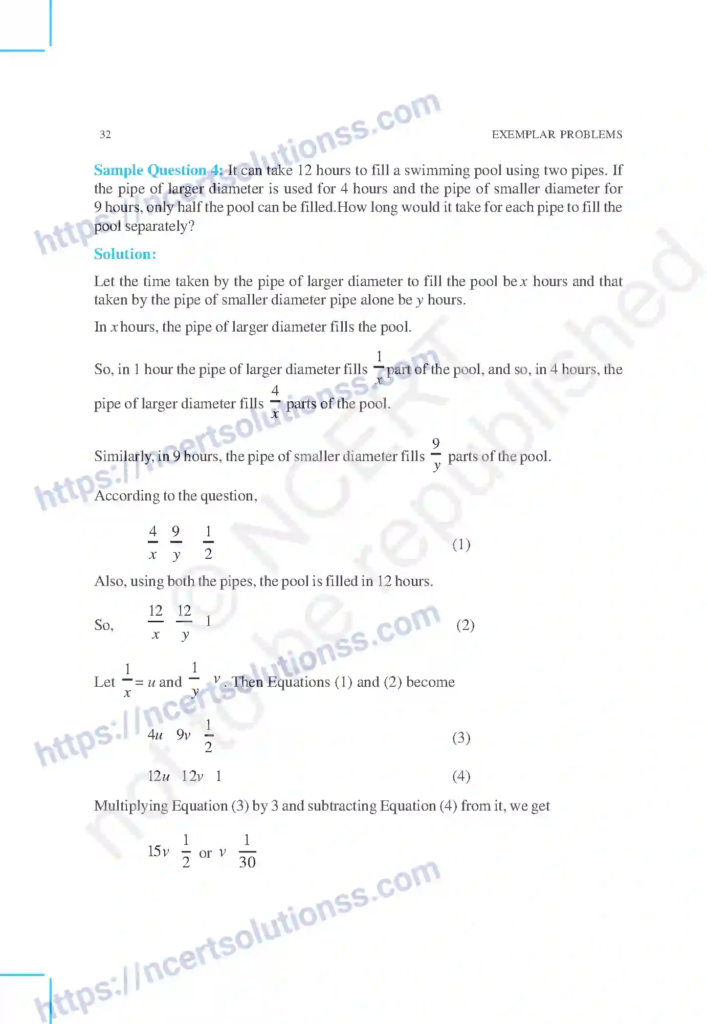 NCERT-Exemplar-Questions-Class-10-Mathematics--Pair-of-Liner-Equation-in-Two-Variable-148-page-17