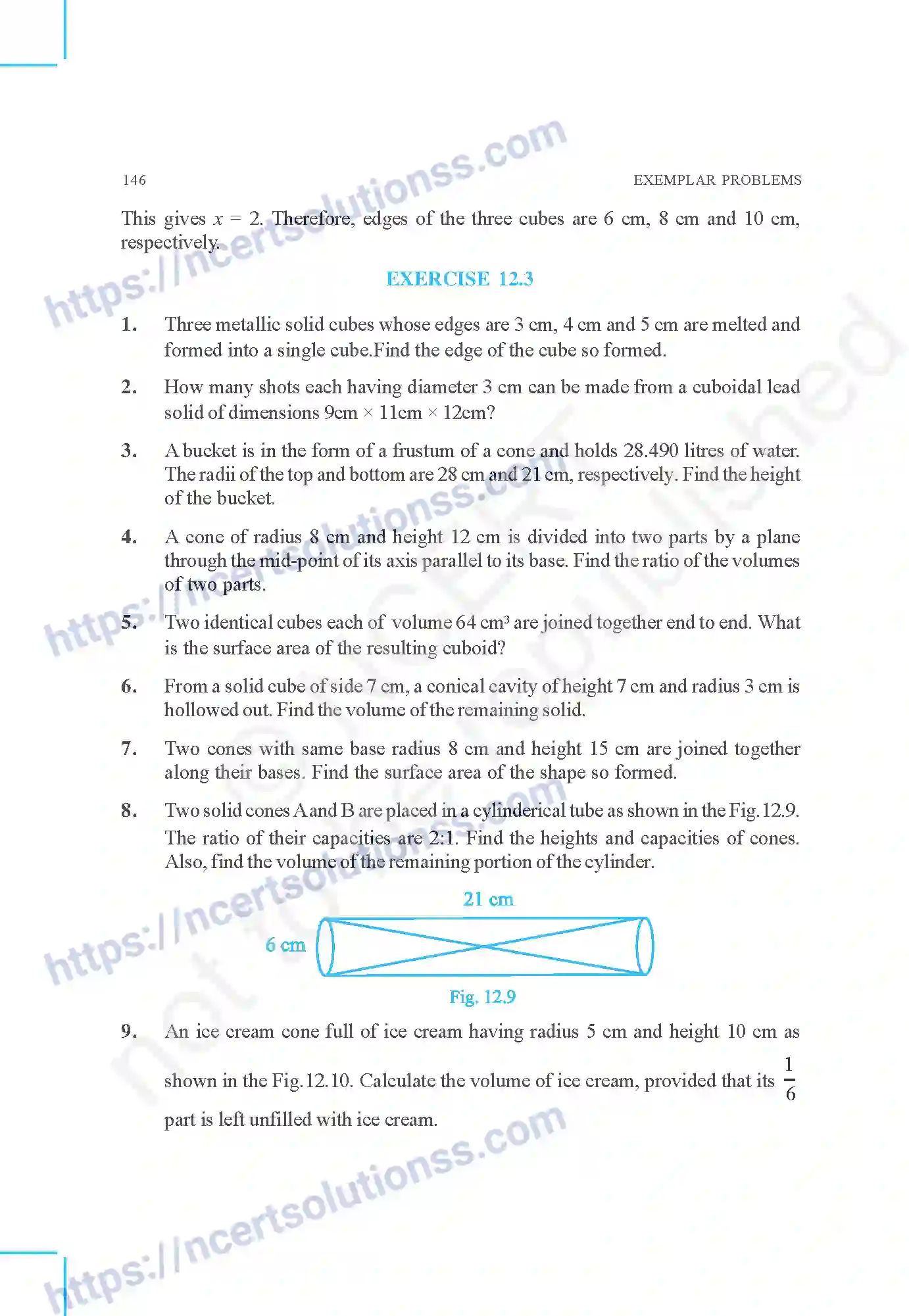 NCERT-Exemplar-Questions-Class-10-Mathematics--Surface-Areas-and-Volumes-157-page-11