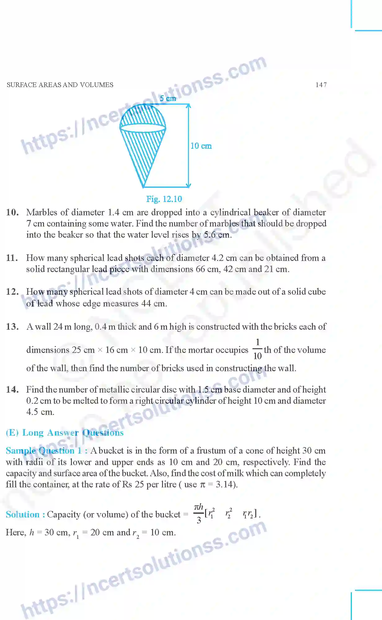 NCERT-Exemplar-Questions-Class-10-Mathematics--Surface-Areas-and-Volumes-157-page-12
