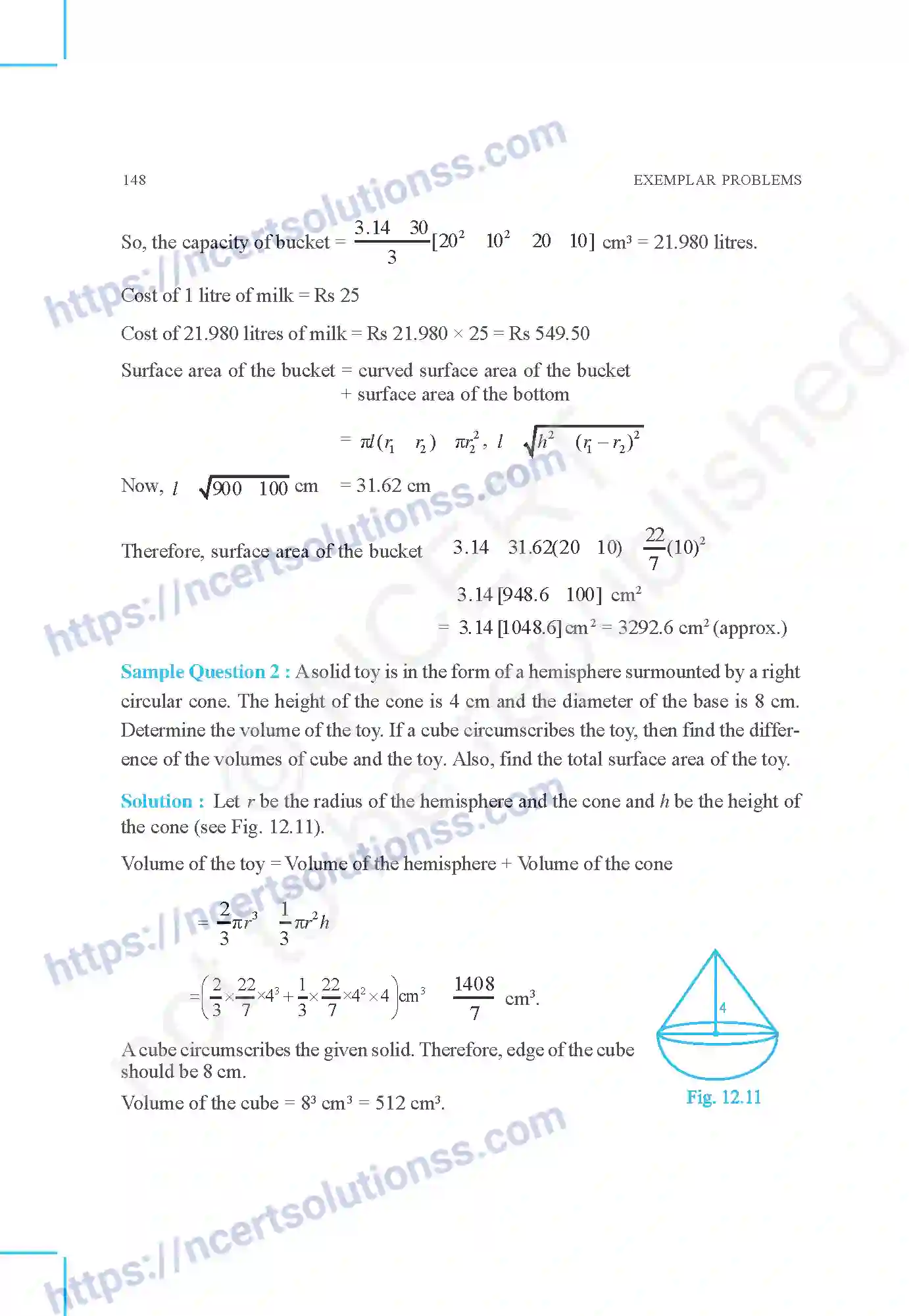 NCERT-Exemplar-Questions-Class-10-Mathematics--Surface-Areas-and-Volumes-157-page-13