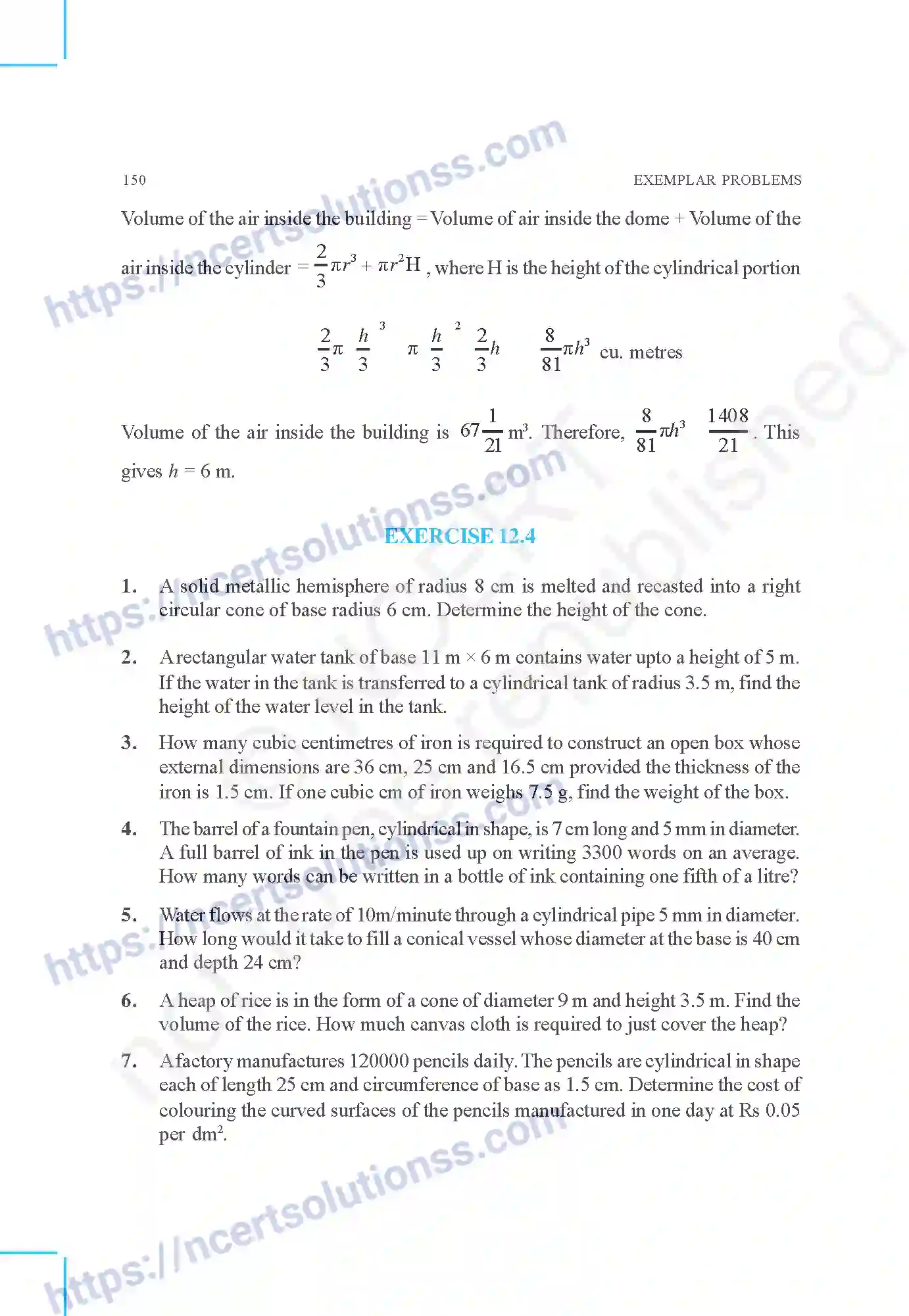 NCERT-Exemplar-Questions-Class-10-Mathematics--Surface-Areas-and-Volumes-157-page-15