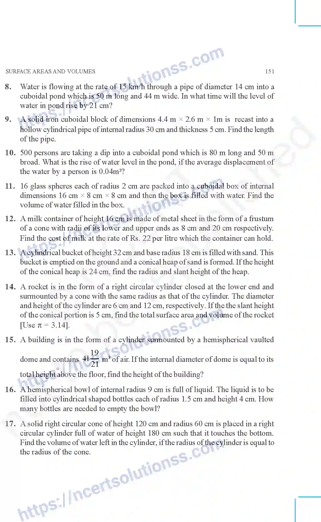 NCERT-Exemplar-Questions-Class-10-Mathematics--Surface-Areas-and-Volumes-157-page-16
