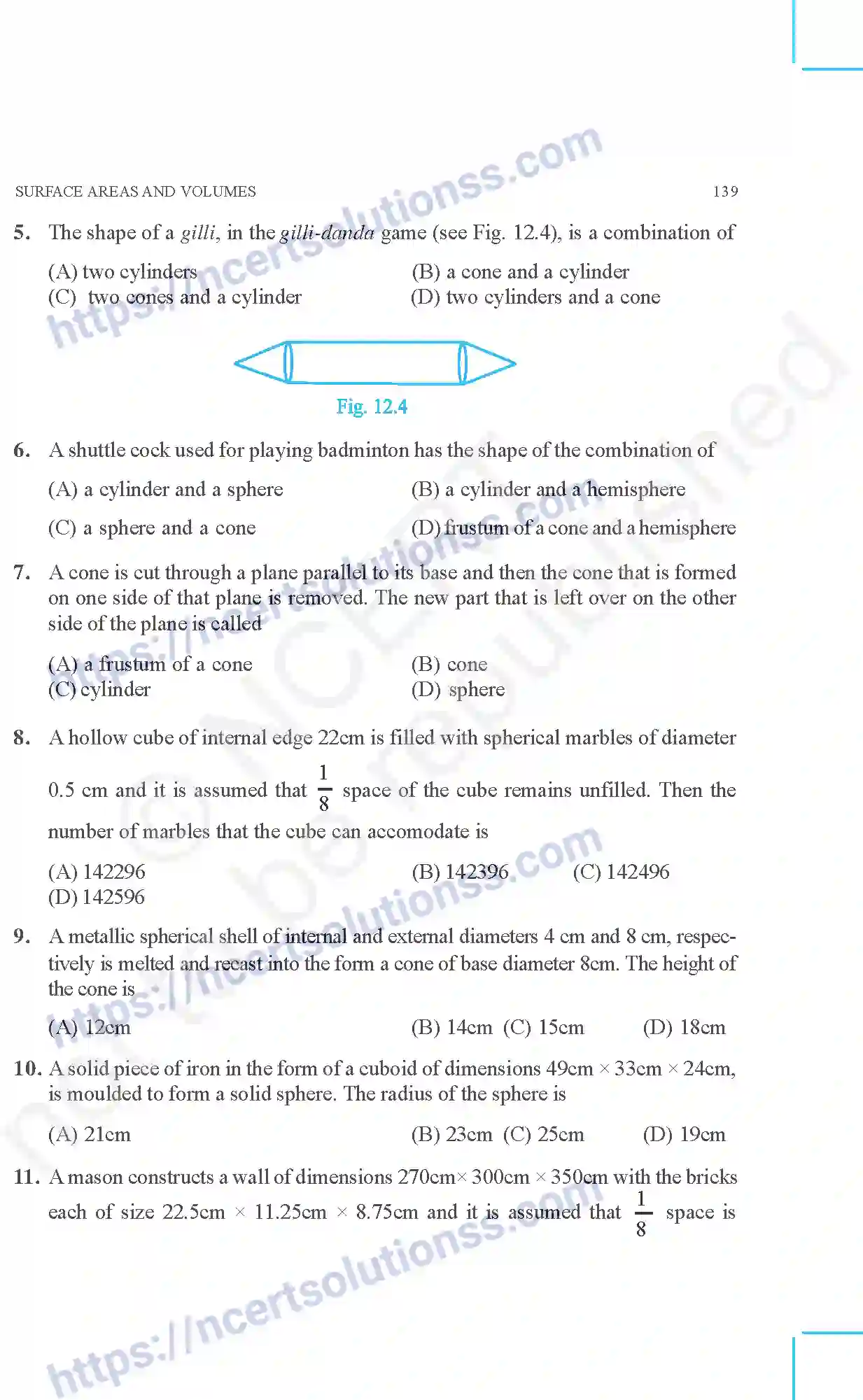NCERT-Exemplar-Questions-Class-10-Mathematics--Surface-Areas-and-Volumes-157-page-4