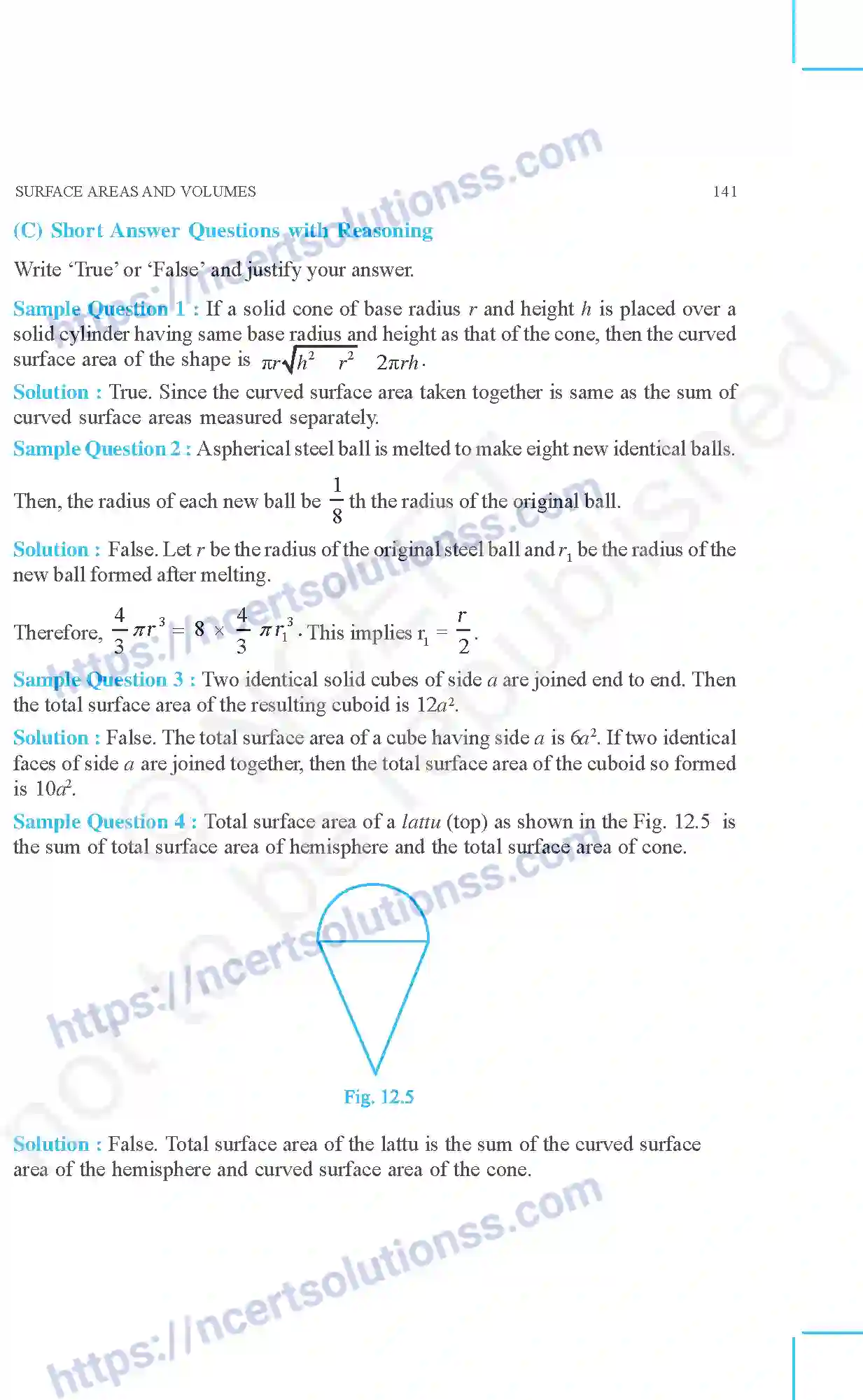 NCERT-Exemplar-Questions-Class-10-Mathematics--Surface-Areas-and-Volumes-157-page-6