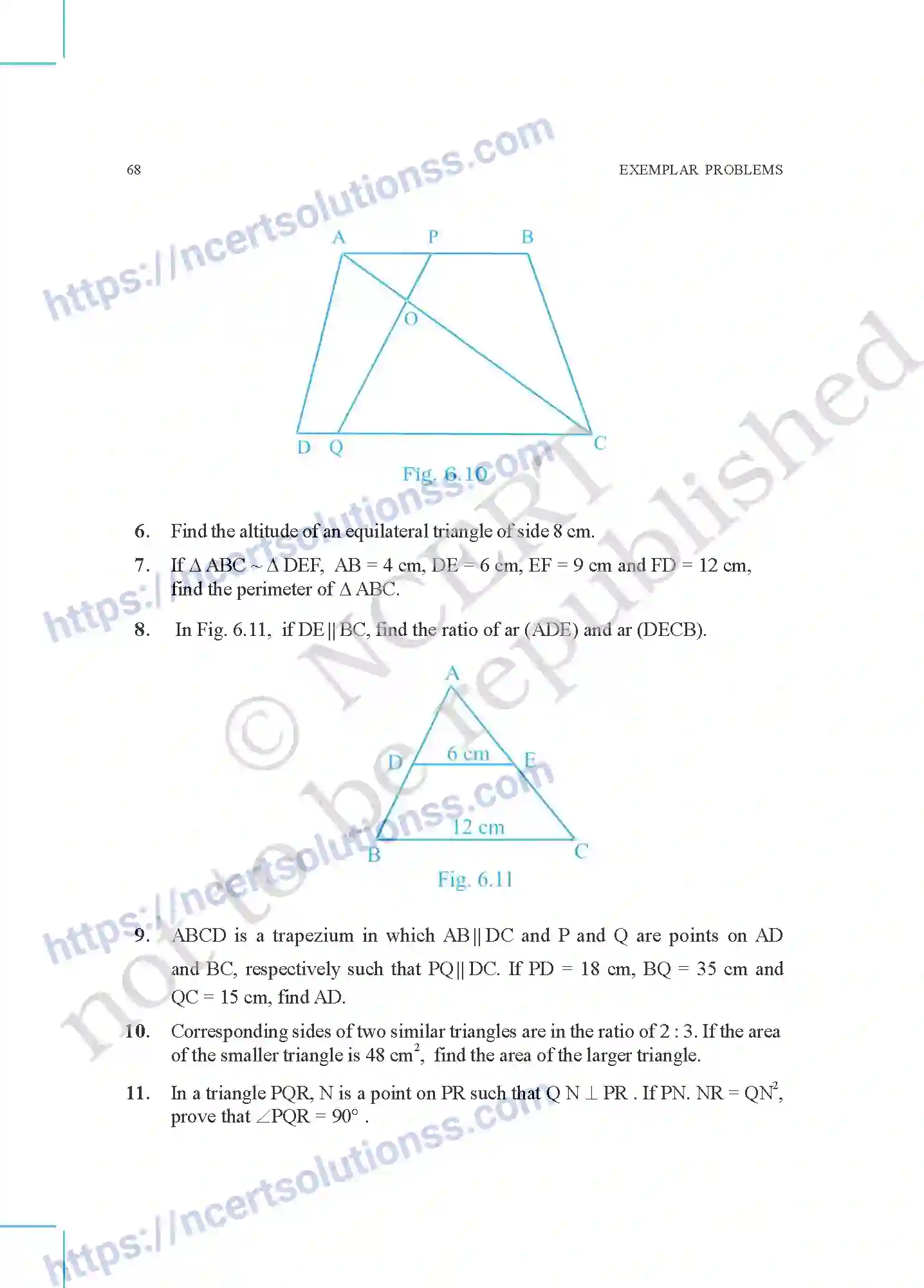 NCERT-Exemplar-Questions-Class-10-Mathematics--Triangles-151-page-10