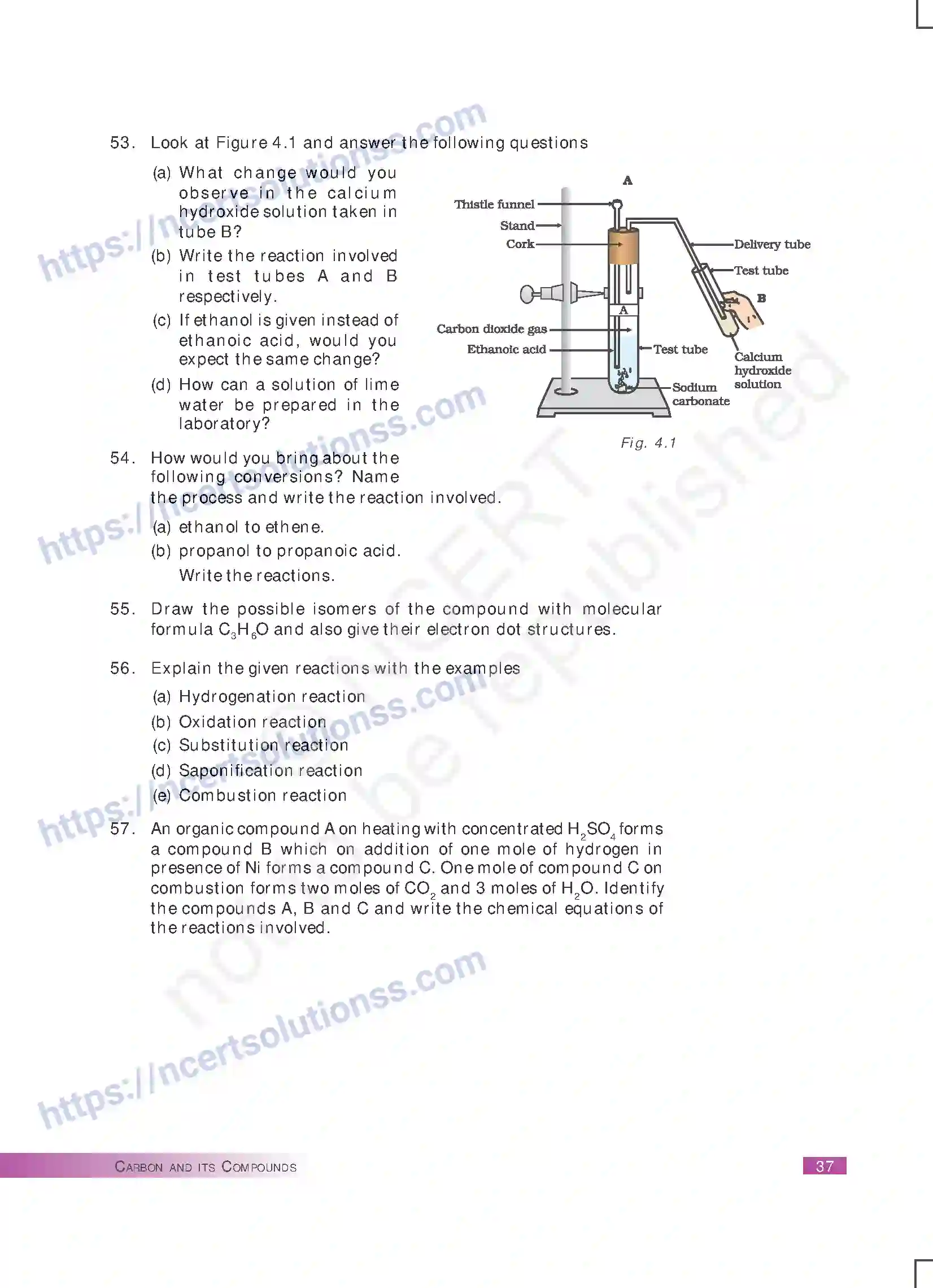 NCERT-Exemplar-Questions-Class-10-Science--Carbon-and-its-Compounds-165-page-10