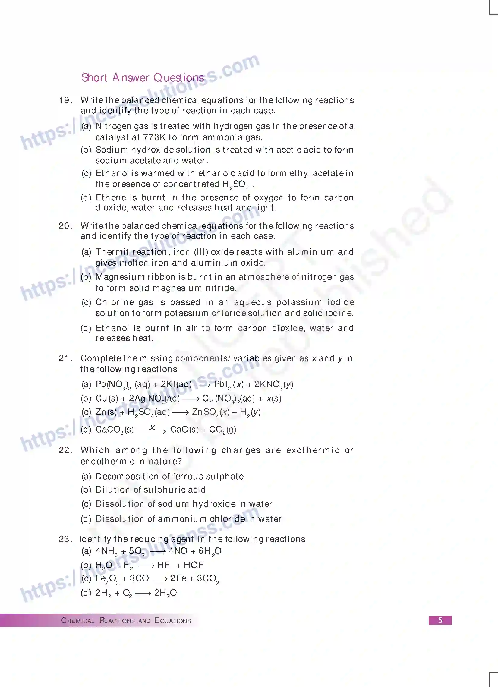NCERT-Exemplar-Questions-Class-10-Science--Chemical-Reactions-and-Equations-162-page-5