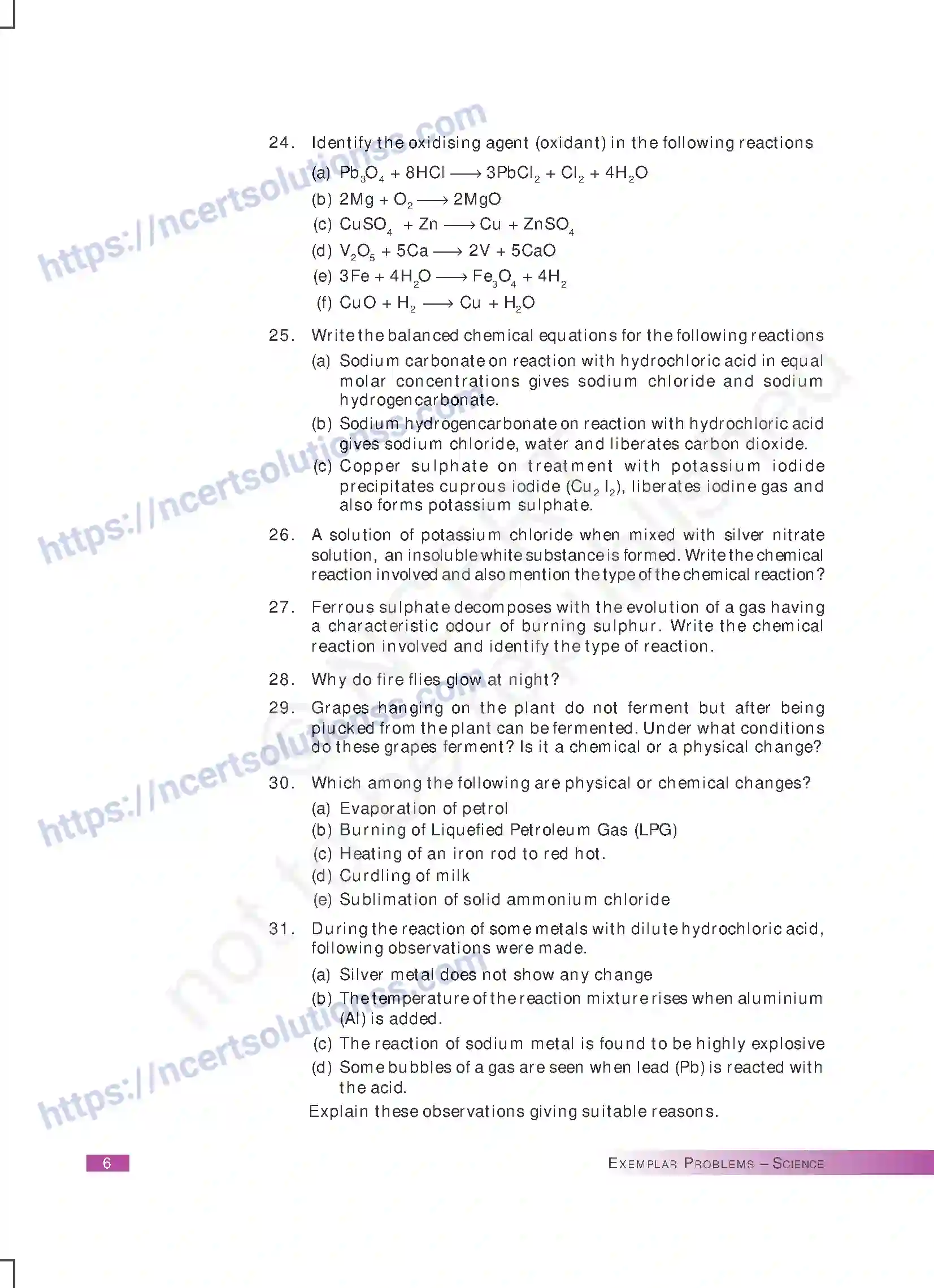 NCERT-Exemplar-Questions-Class-10-Science--Chemical-Reactions-and-Equations-162-page-6