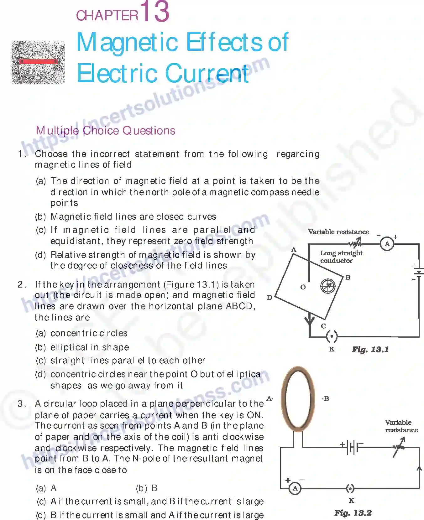 NCERT-Exemplar-Questions-Class-10-Science--Magnetic-Effects-of-Electric-Current-174-page-1
