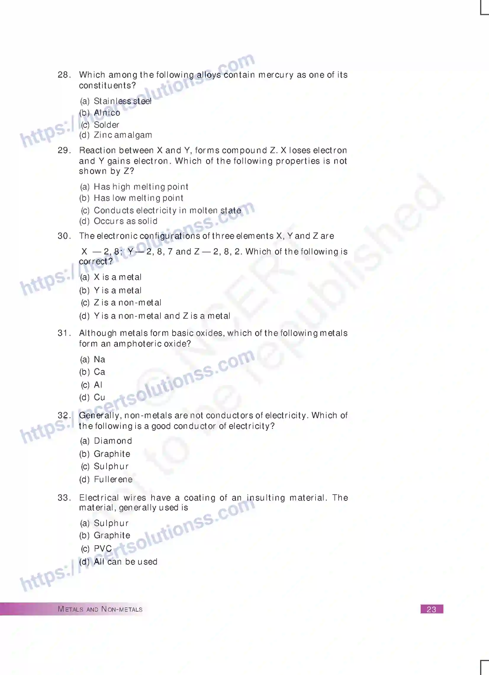 NCERT-Exemplar-Questions-Class-10-Science--Metals-and-Non-metals-164-page-6