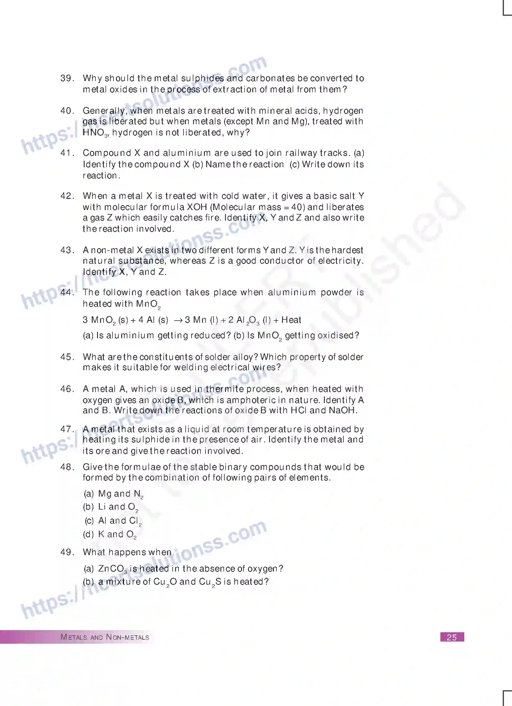 NCERT-Exemplar-Questions-Class-10-Science--Metals-and-Non-metals-164-page-8