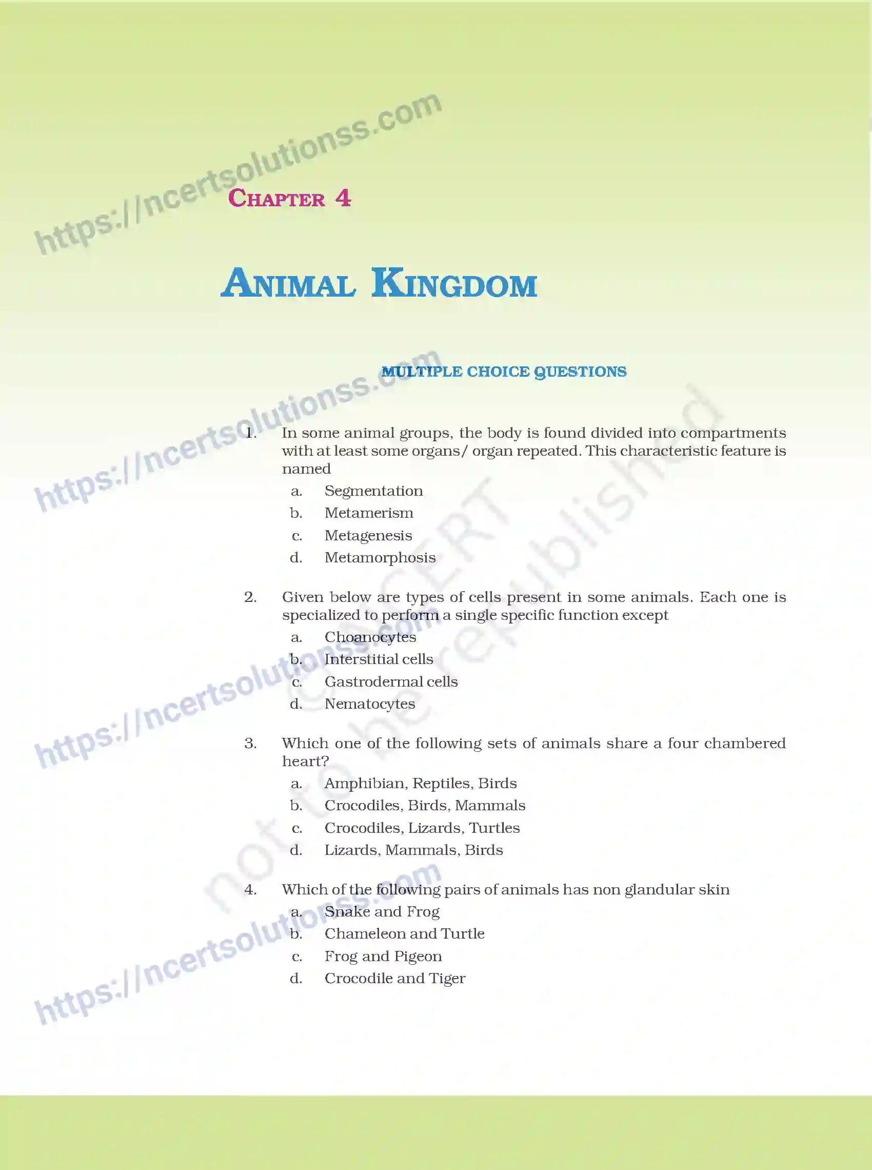 NCERT-Exemplar-Questions-Class-11-Biology--Animal-Kingdom-91-page-1