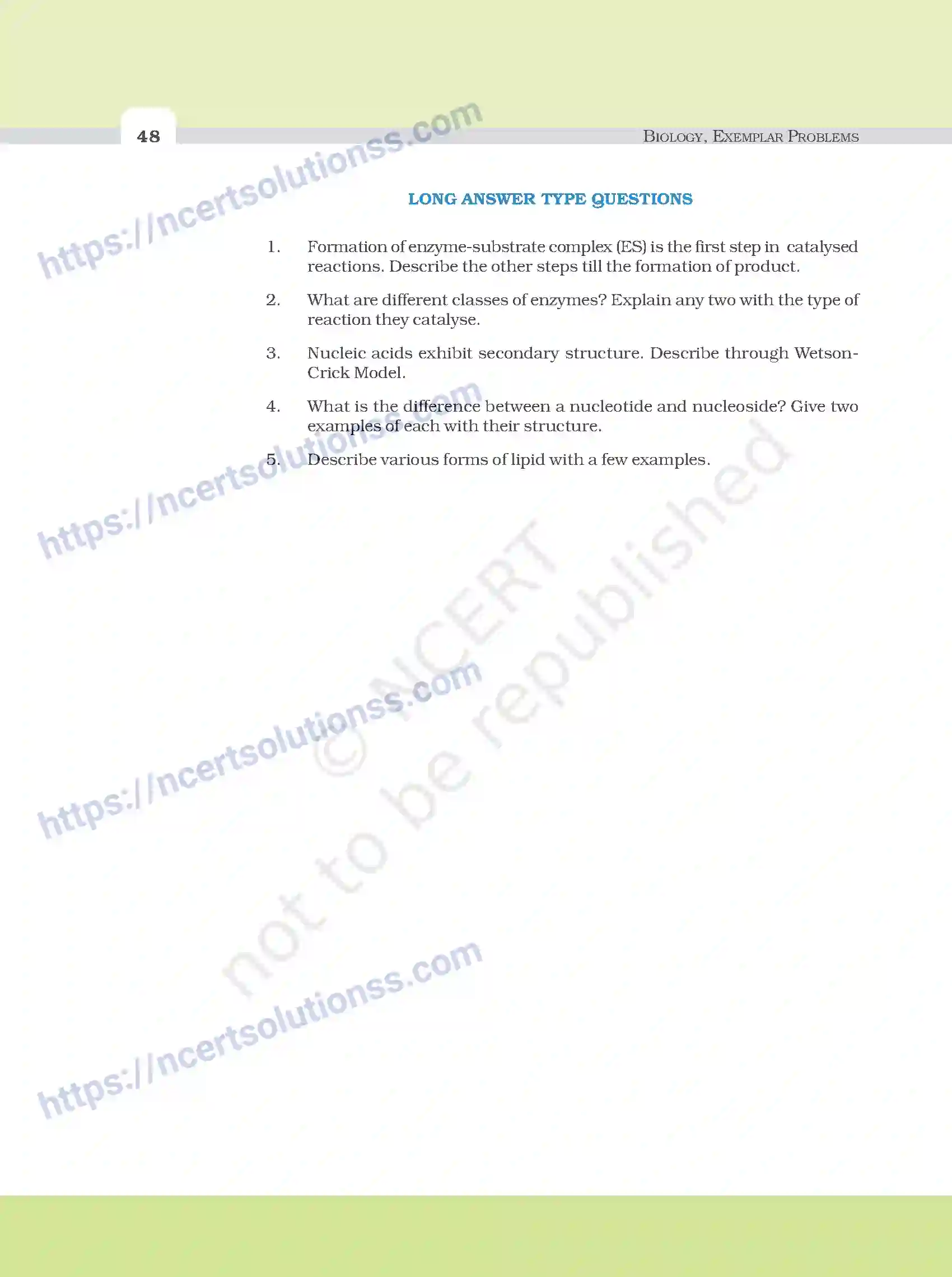 NCERT-Exemplar-Questions-Class-11-Biology--Biomolecules-96-page-6