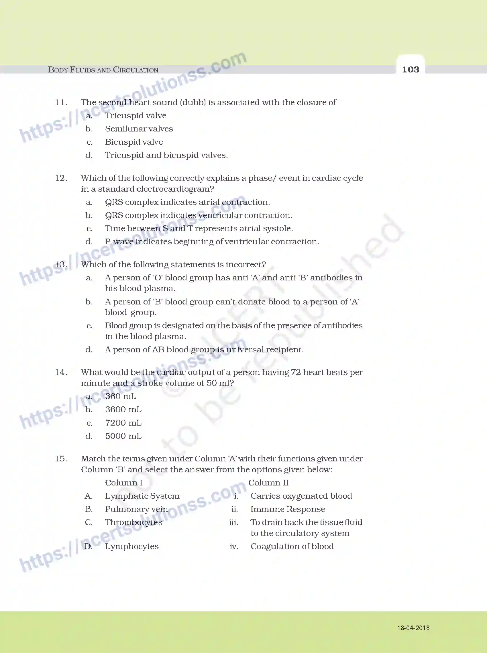 NCERT-Exemplar-Questions-Class-11-Biology--Body-Fluids-and-Circulation-105-page-3