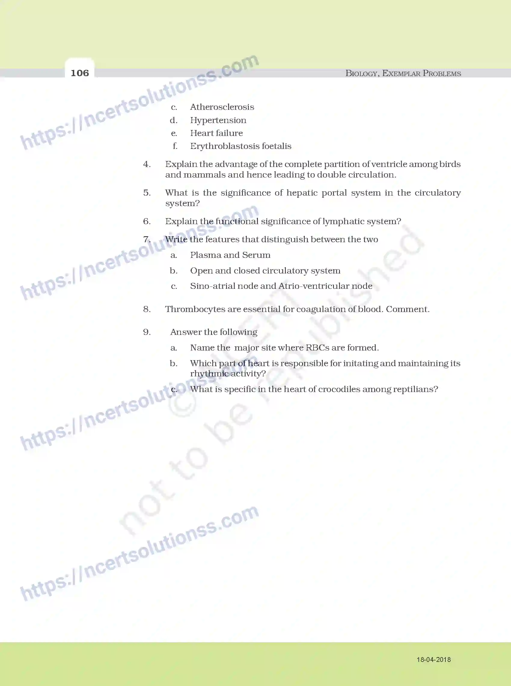 NCERT-Exemplar-Questions-Class-11-Biology--Body-Fluids-and-Circulation-105-page-6