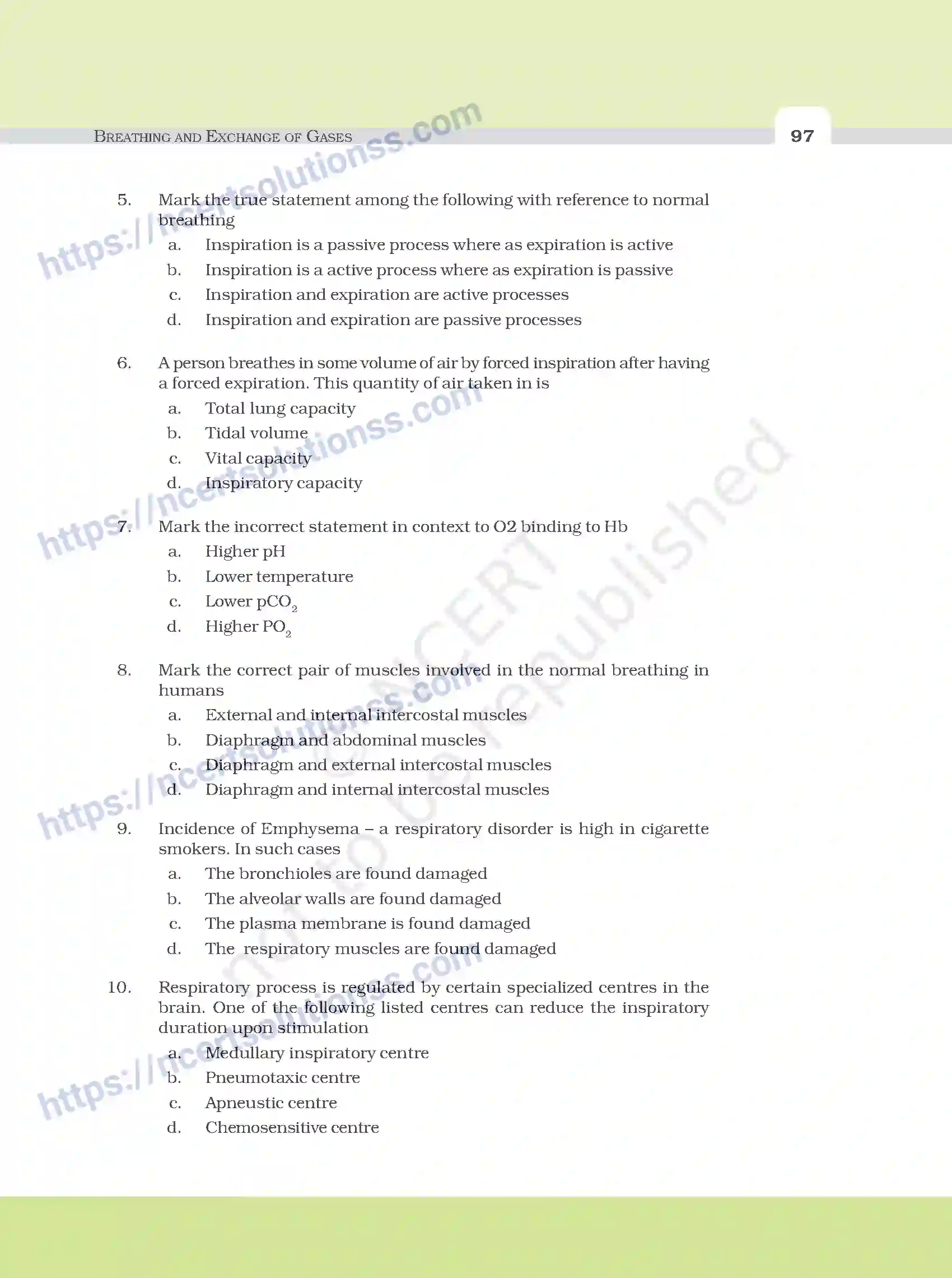 NCERT-Exemplar-Questions-Class-11-Biology--Breathing-And-Exchange-Of-Gases-104-page-2