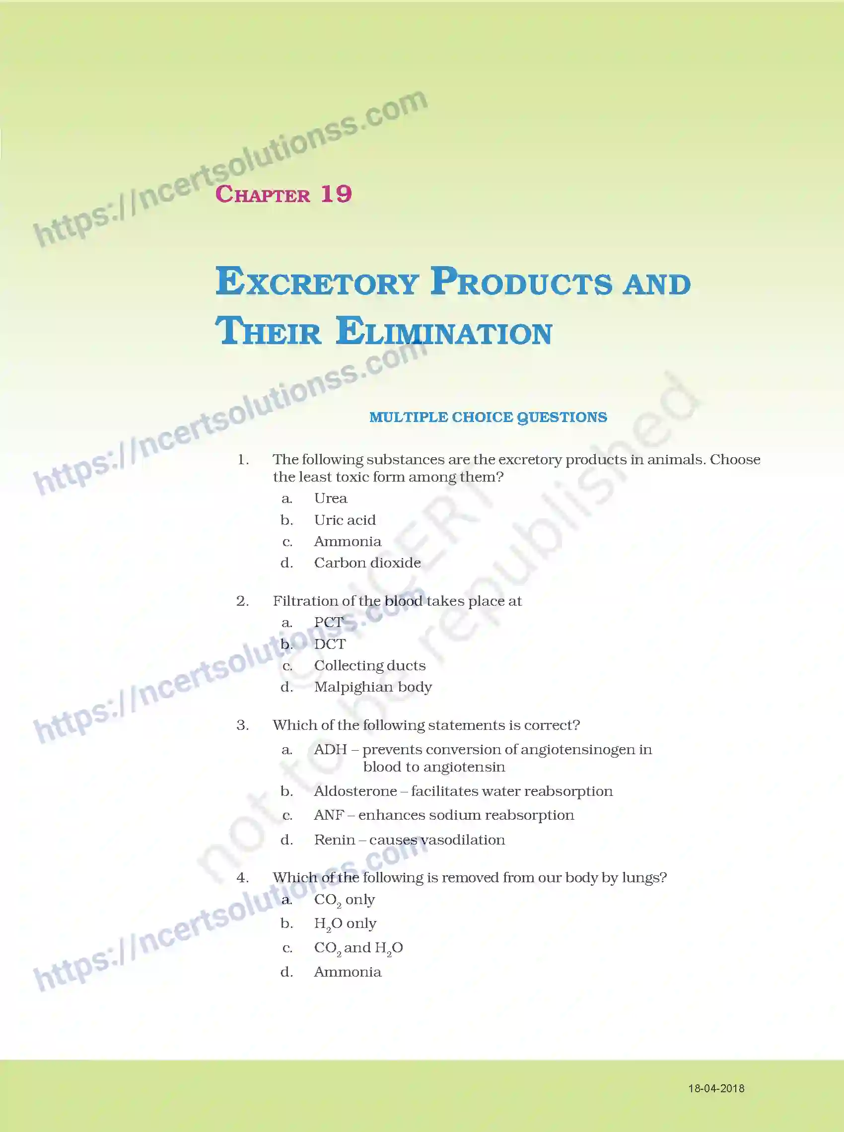 NCERT-Exemplar-Questions-Class-11-Biology--Excretory-Products-and-Their-Elimination-106-page-1