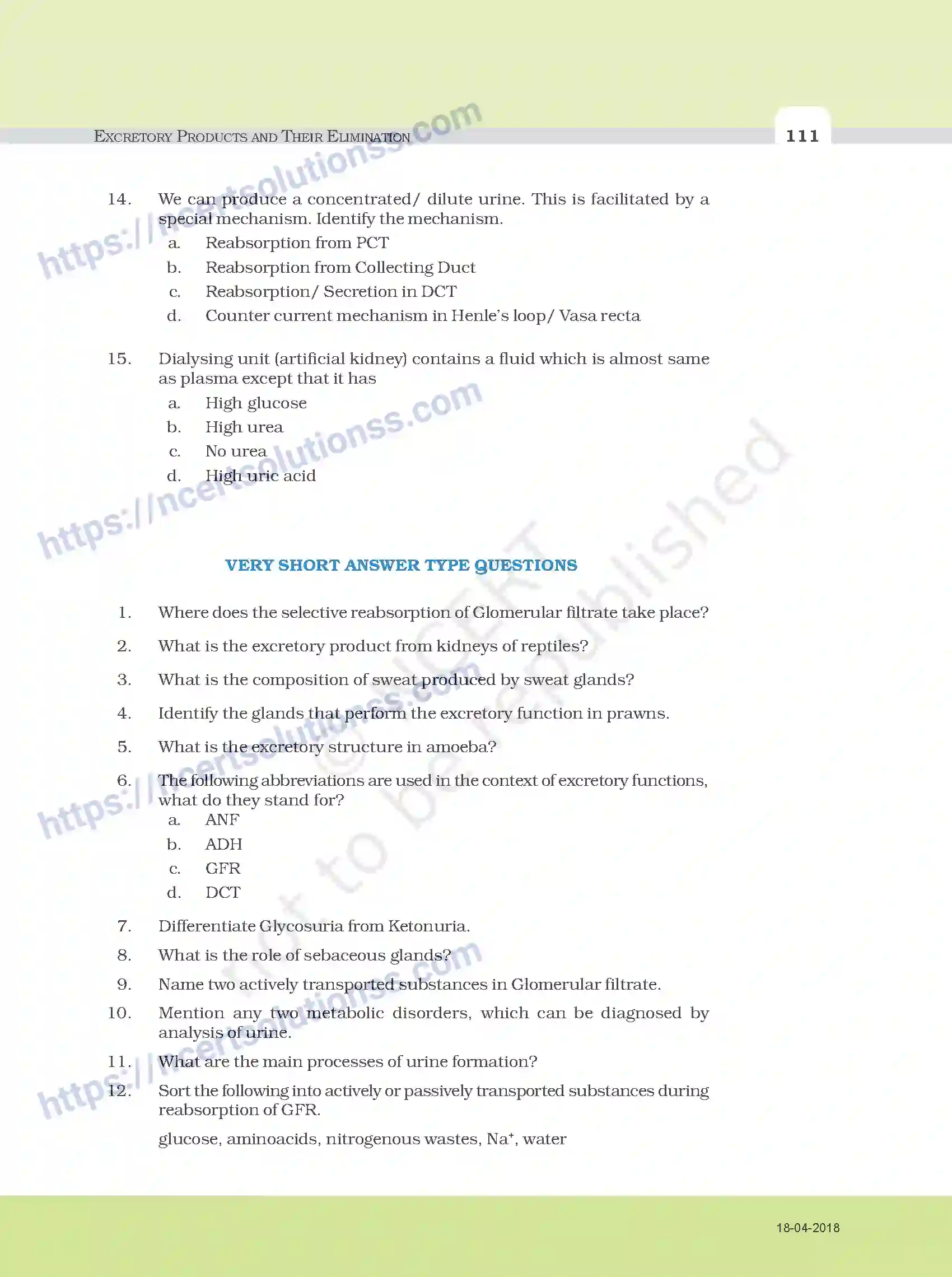NCERT-Exemplar-Questions-Class-11-Biology--Excretory-Products-and-Their-Elimination-106-page-4