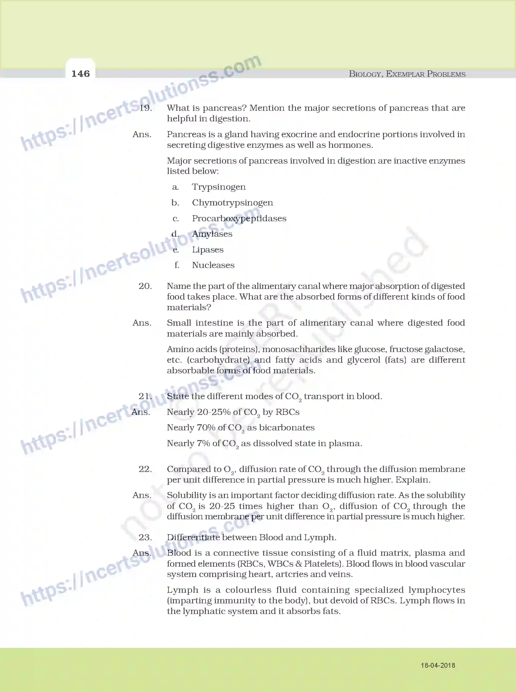 NCERT-Exemplar-Questions-Class-11-Biology--Model-Answers-to-Descriptive-Questions-111-page-14