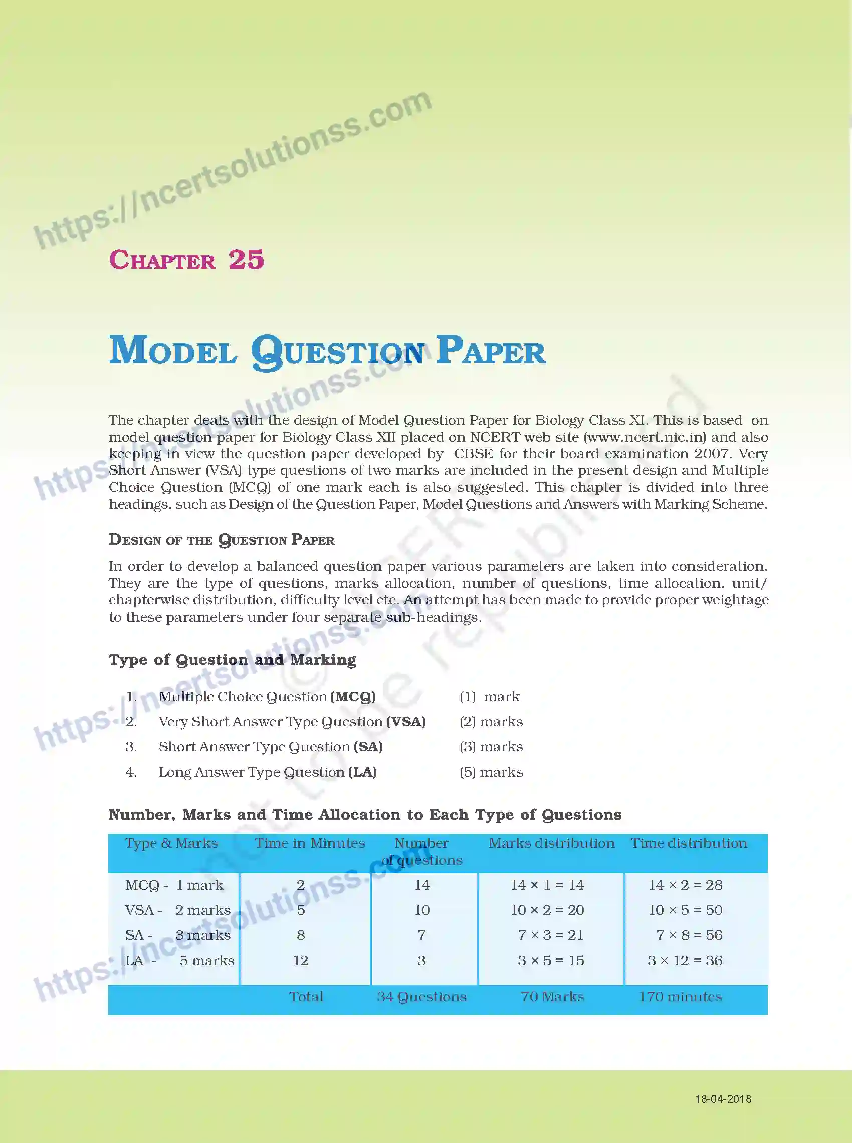 NCERT-Exemplar-Questions-Class-11-Biology--Model-Question-Paper-112-page-1