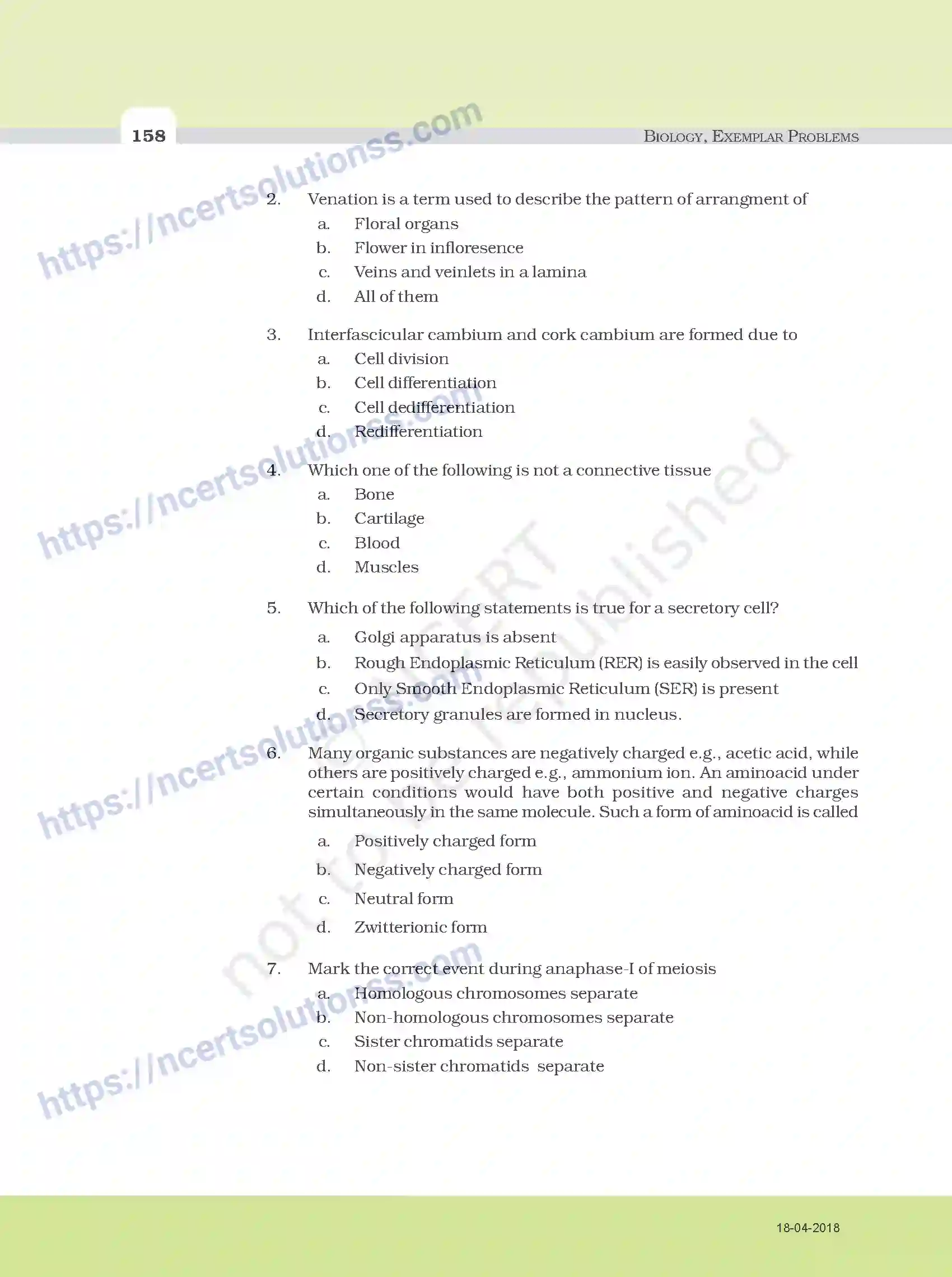NCERT-Exemplar-Questions-Class-11-Biology--Model-Question-Paper-112-page-3