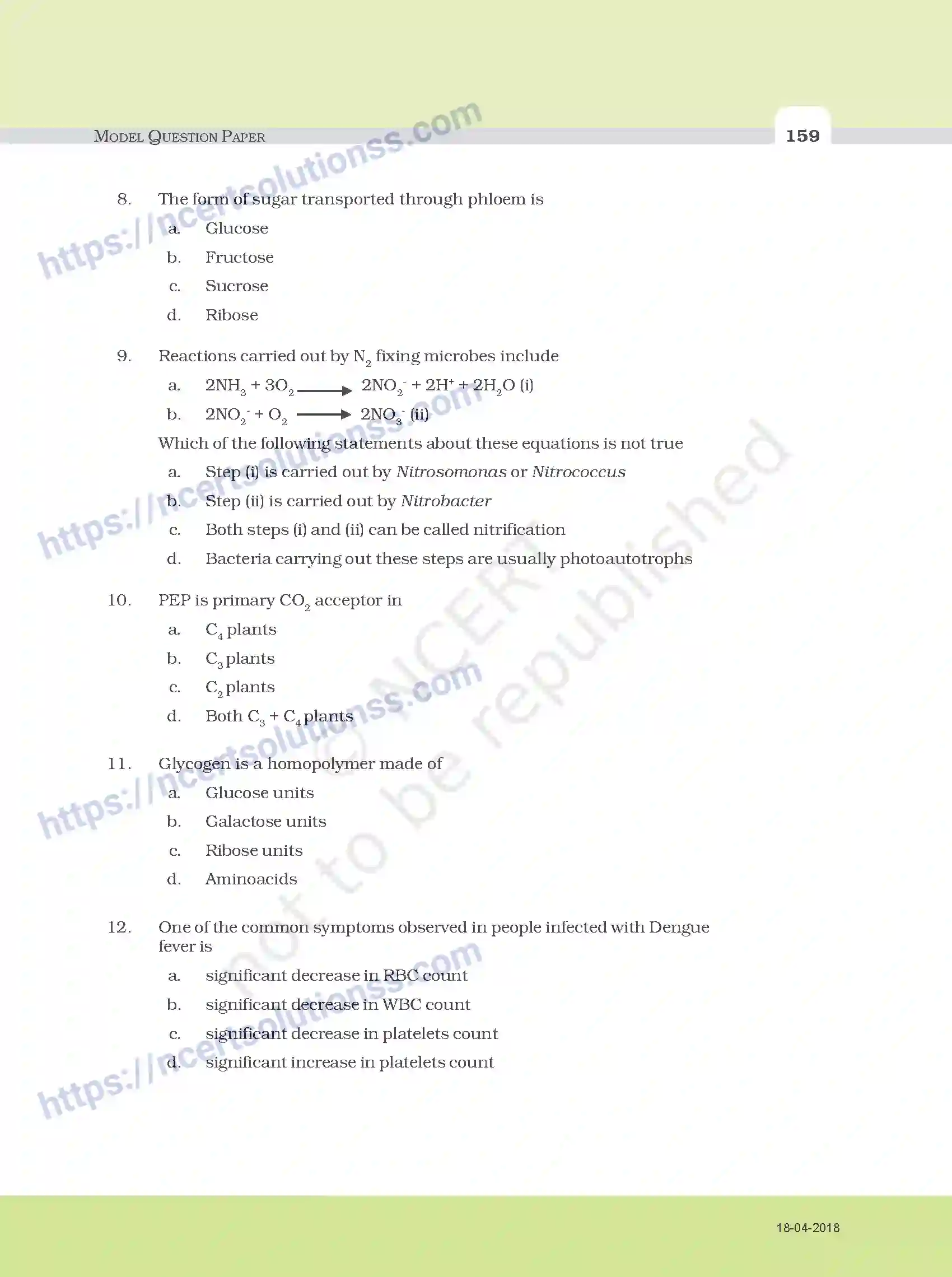 NCERT-Exemplar-Questions-Class-11-Biology--Model-Question-Paper-112-page-4