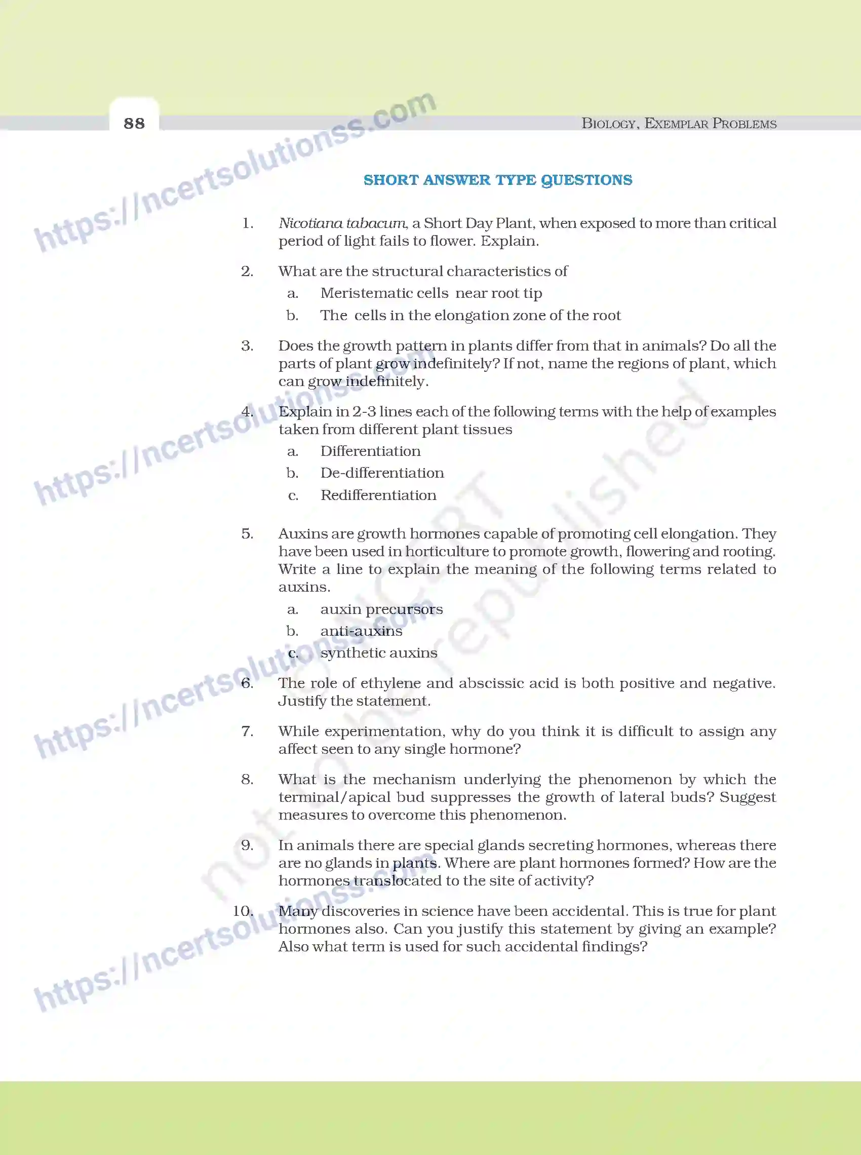 NCERT-Exemplar-Questions-Class-11-Biology--Plant-Growth-And-Development-102-page-5