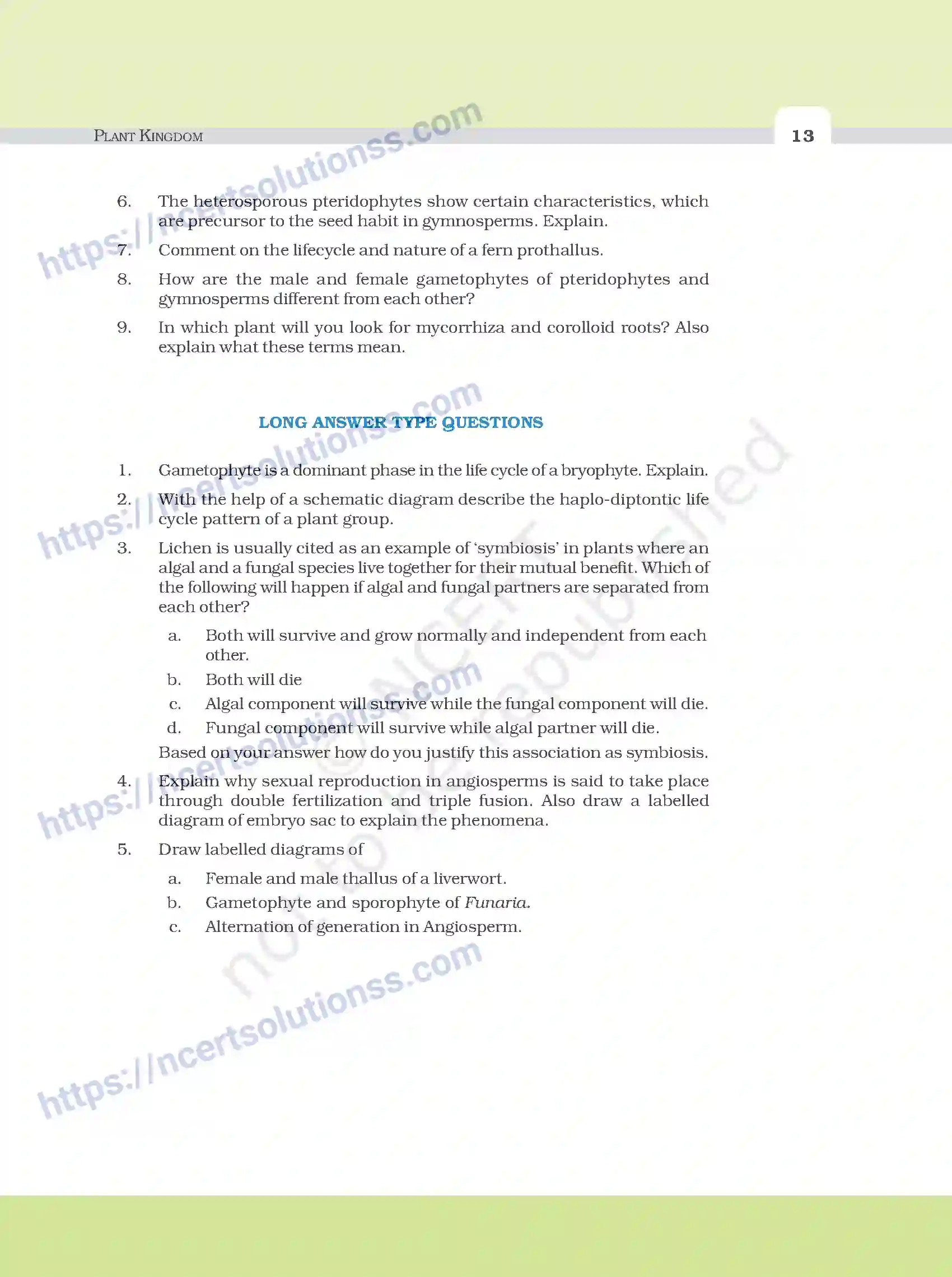 NCERT-Exemplar-Questions-Class-11-Biology--Plant-Kingdom-90-page-4