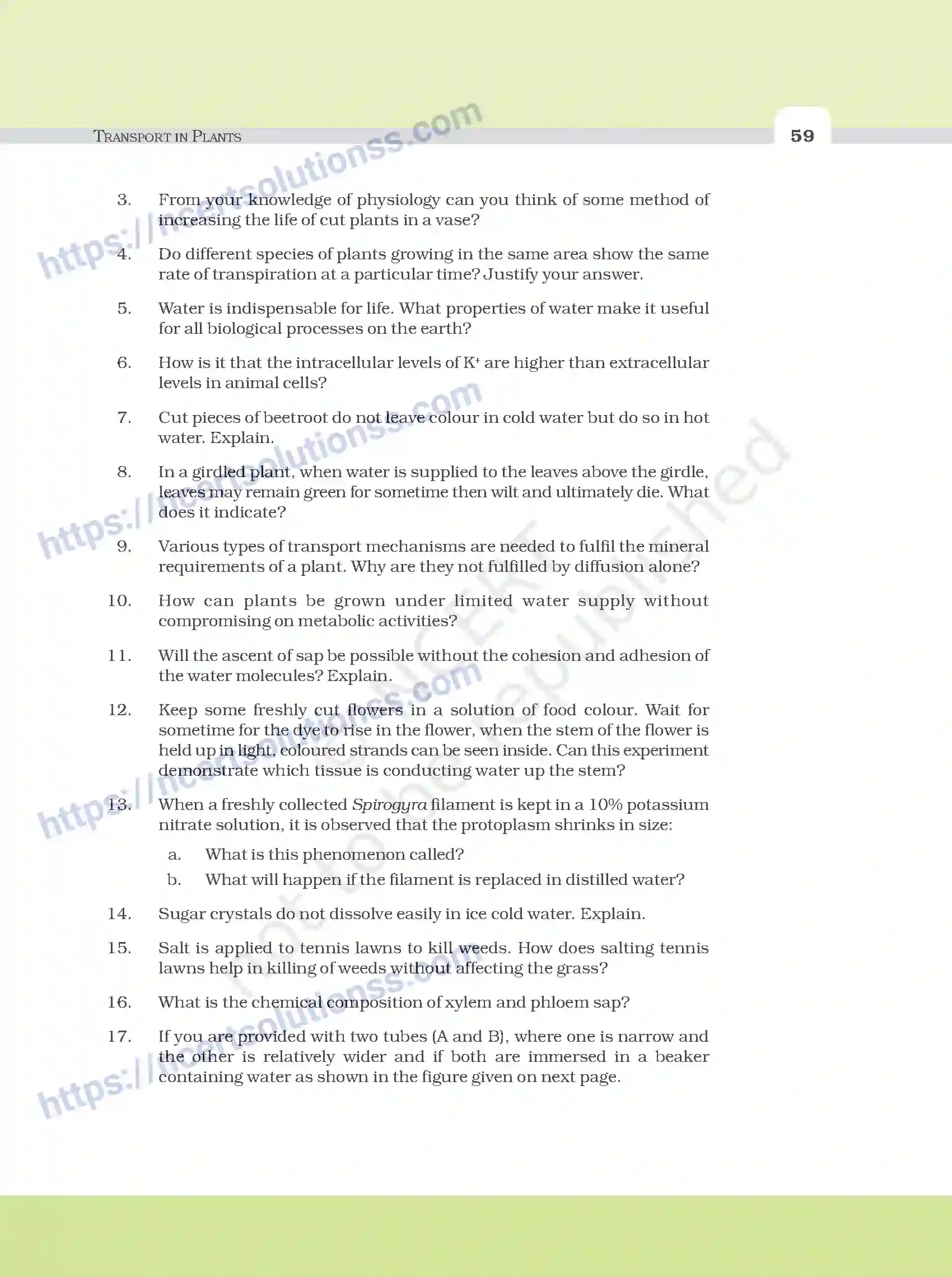 NCERT-Exemplar-Questions-Class-11-Biology--Transport-In-Plants-98-page-6