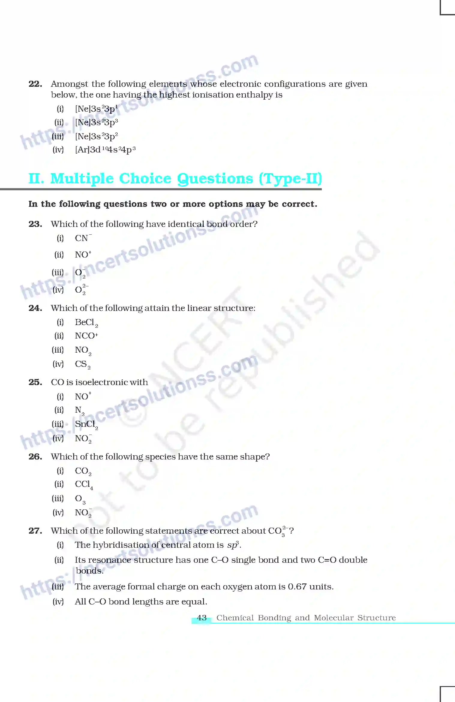 NCERT-Exemplar-Questions-Class-11-Chemistry--Chemical-Bonding-And-Molecular-Structure-116-page-5