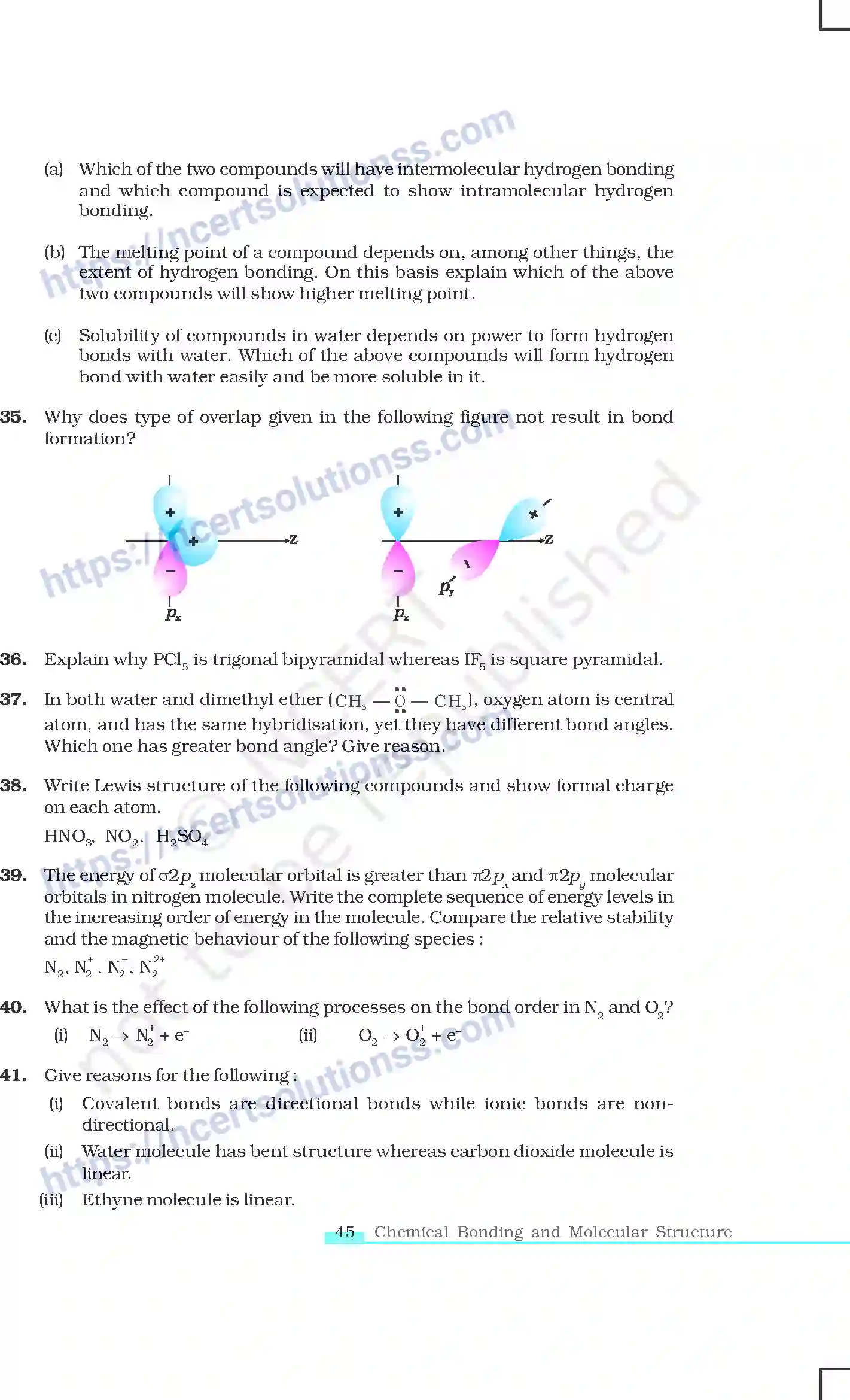 NCERT-Exemplar-Questions-Class-11-Chemistry--Chemical-Bonding-And-Molecular-Structure-116-page-7
