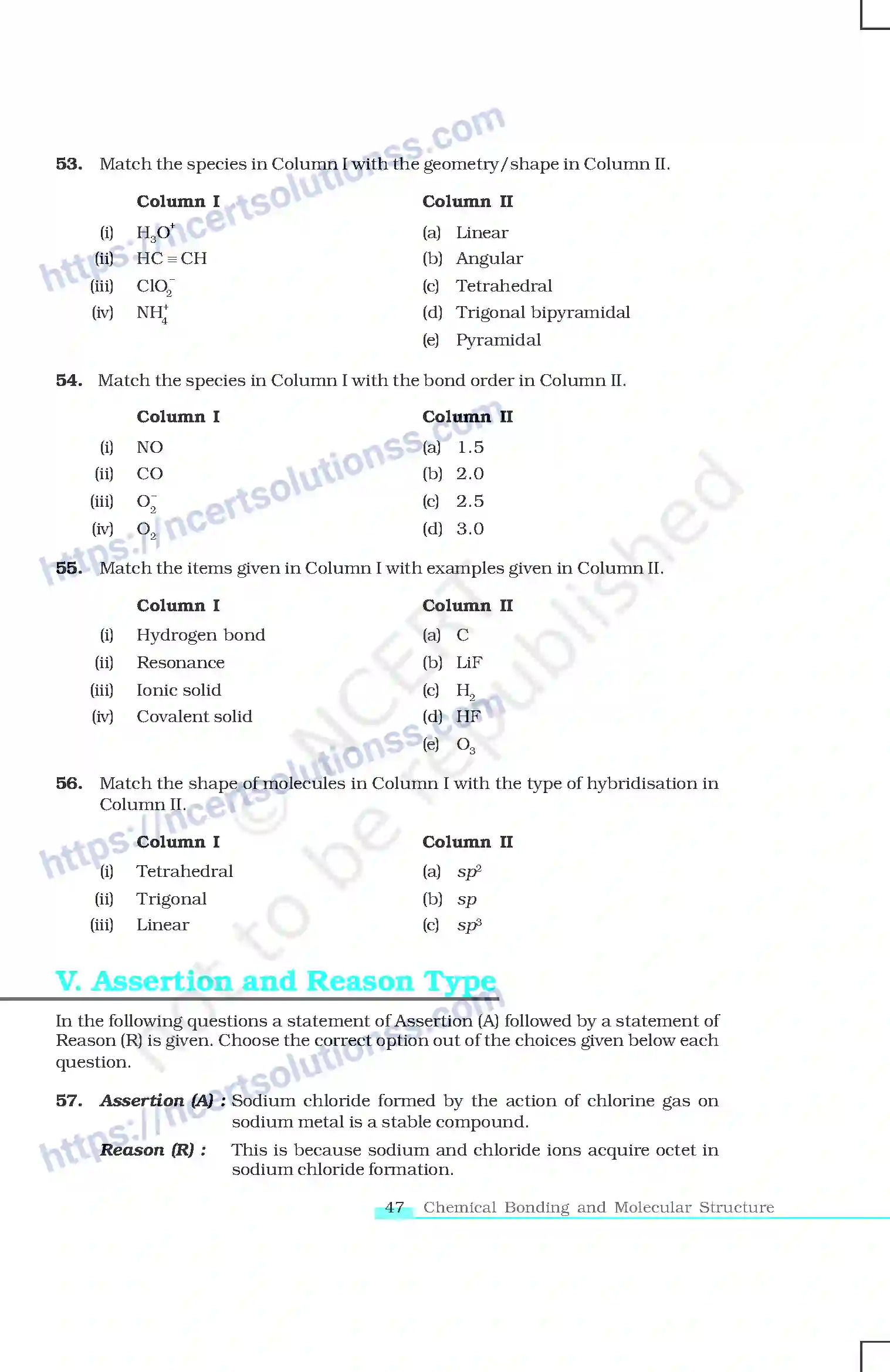 NCERT-Exemplar-Questions-Class-11-Chemistry--Chemical-Bonding-And-Molecular-Structure-116-page-9