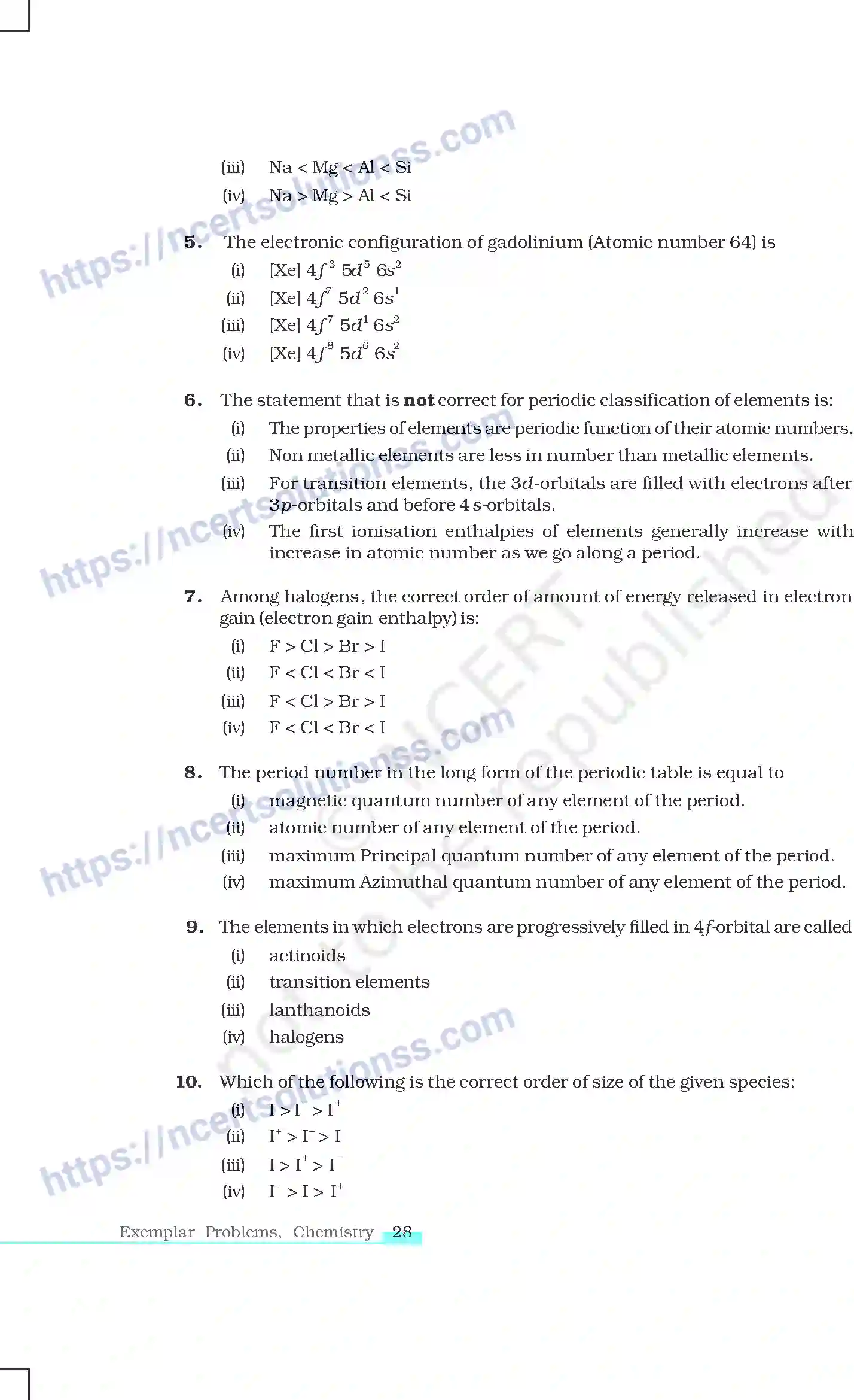 NCERT-Exemplar-Questions-Class-11-Chemistry--Classification-of-Elements-and-Periodicity-in-Properties-115-page-2
