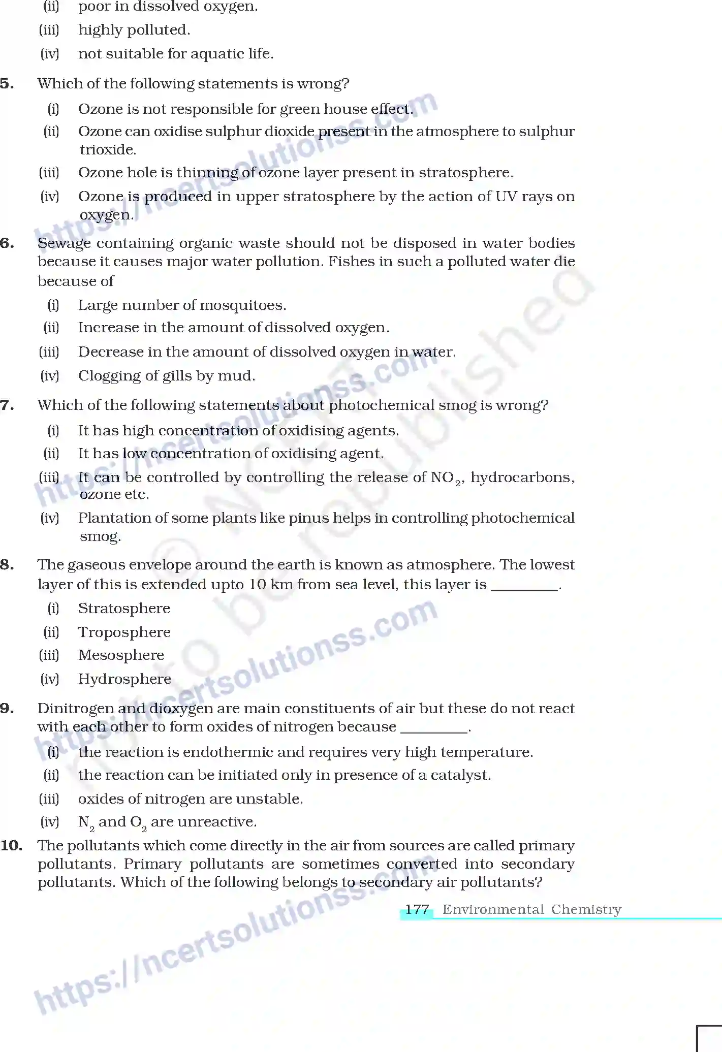 NCERT-Exemplar-Questions-Class-11-Chemistry--Environmental-Chemistry-126-page-2
