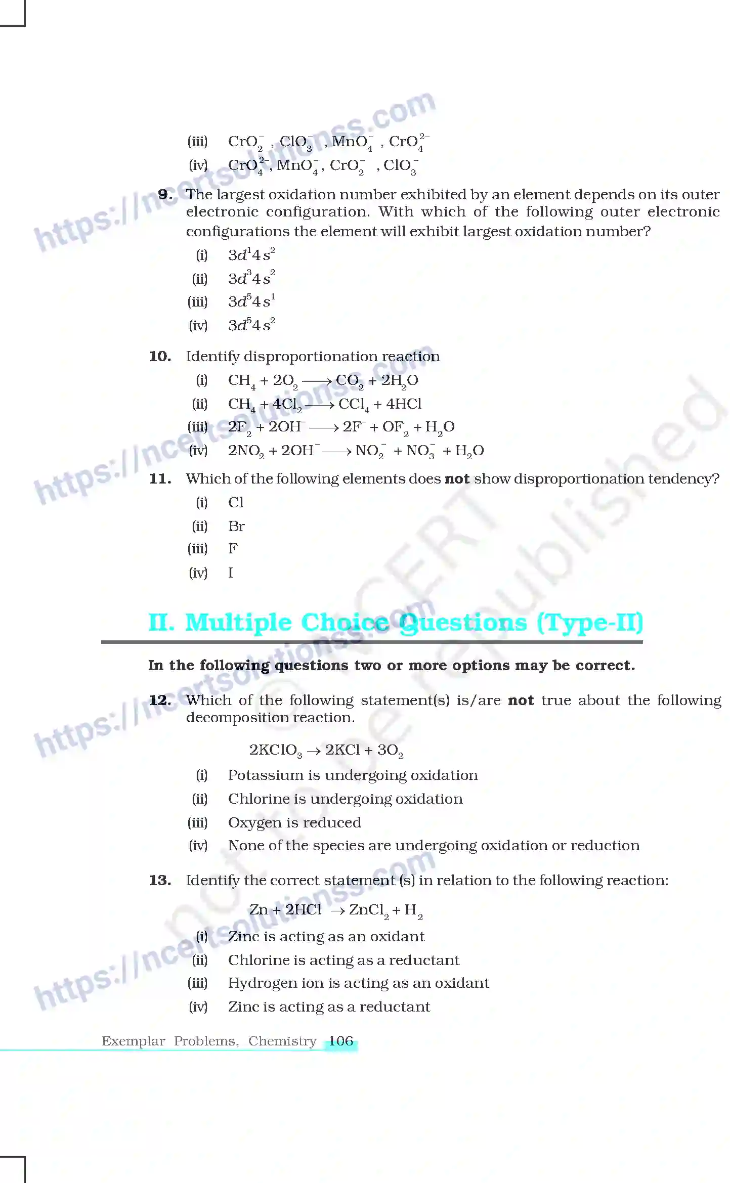 NCERT-Exemplar-Questions-Class-11-Chemistry--Redox-Reactions-120-page-3