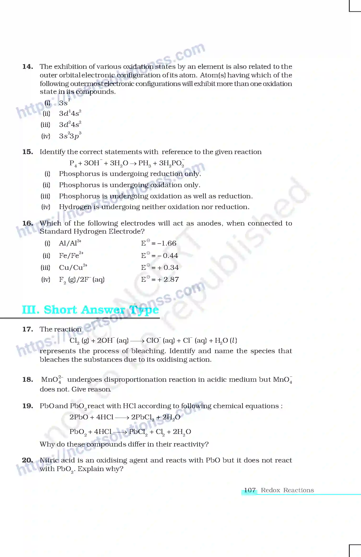 NCERT-Exemplar-Questions-Class-11-Chemistry--Redox-Reactions-120-page-4
