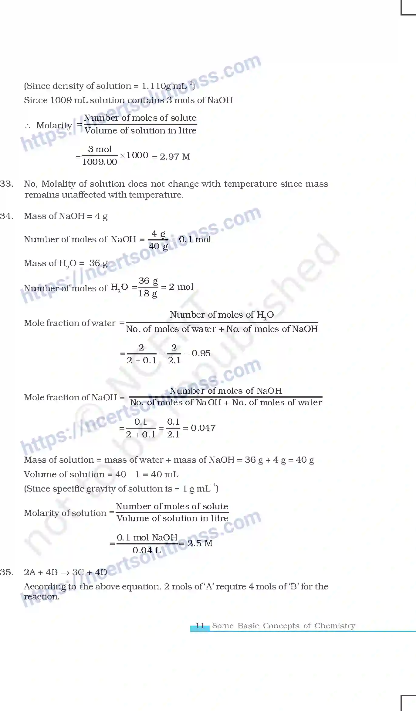NCERT-Exemplar-Questions-Class-11-Chemistry--Some-Basic-Concepts-Of-Chemistry-113-page-11