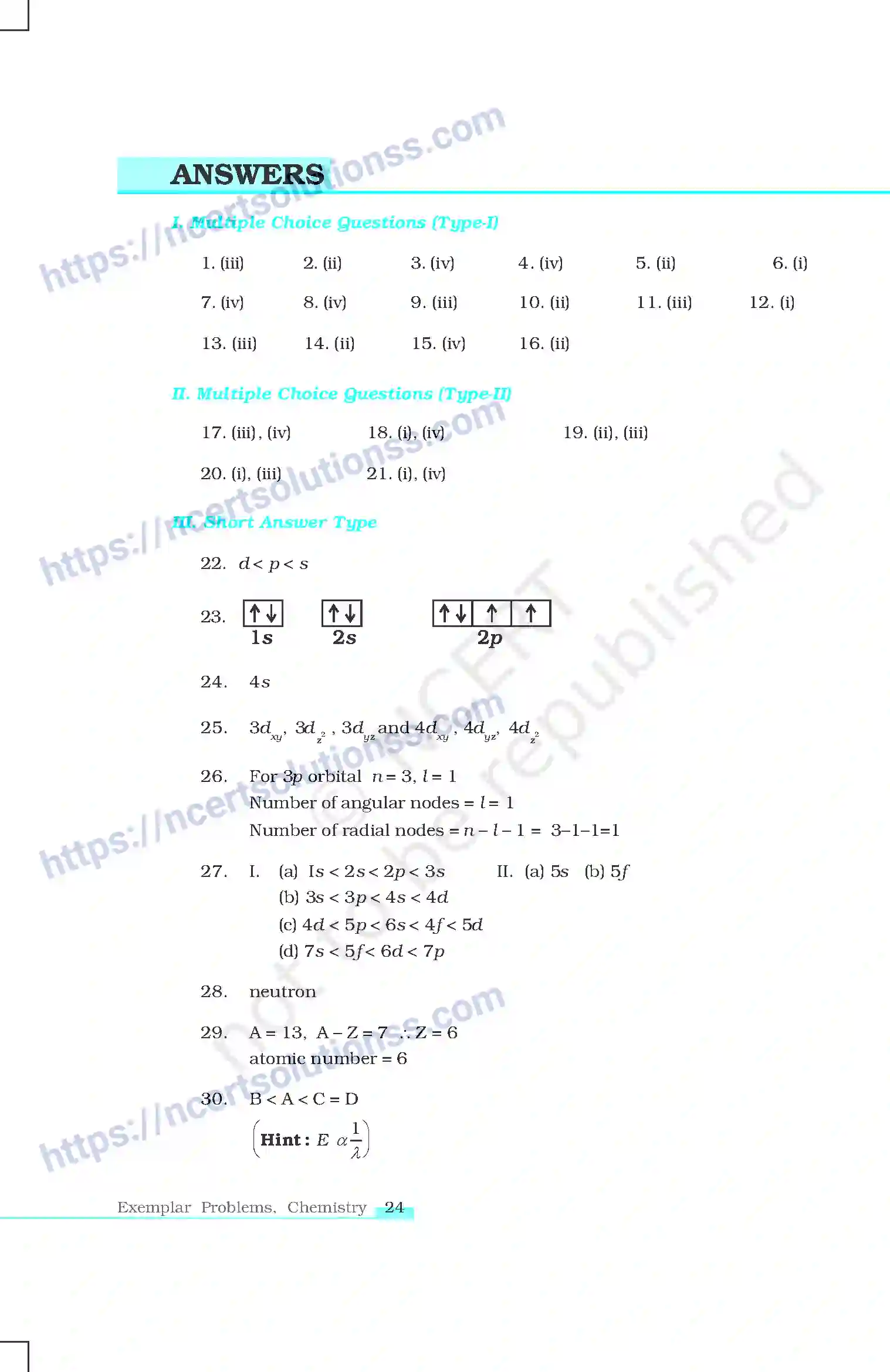 NCERT-Exemplar-Questions-Class-11-Chemistry--Structure-Of-Atom-114-page-11