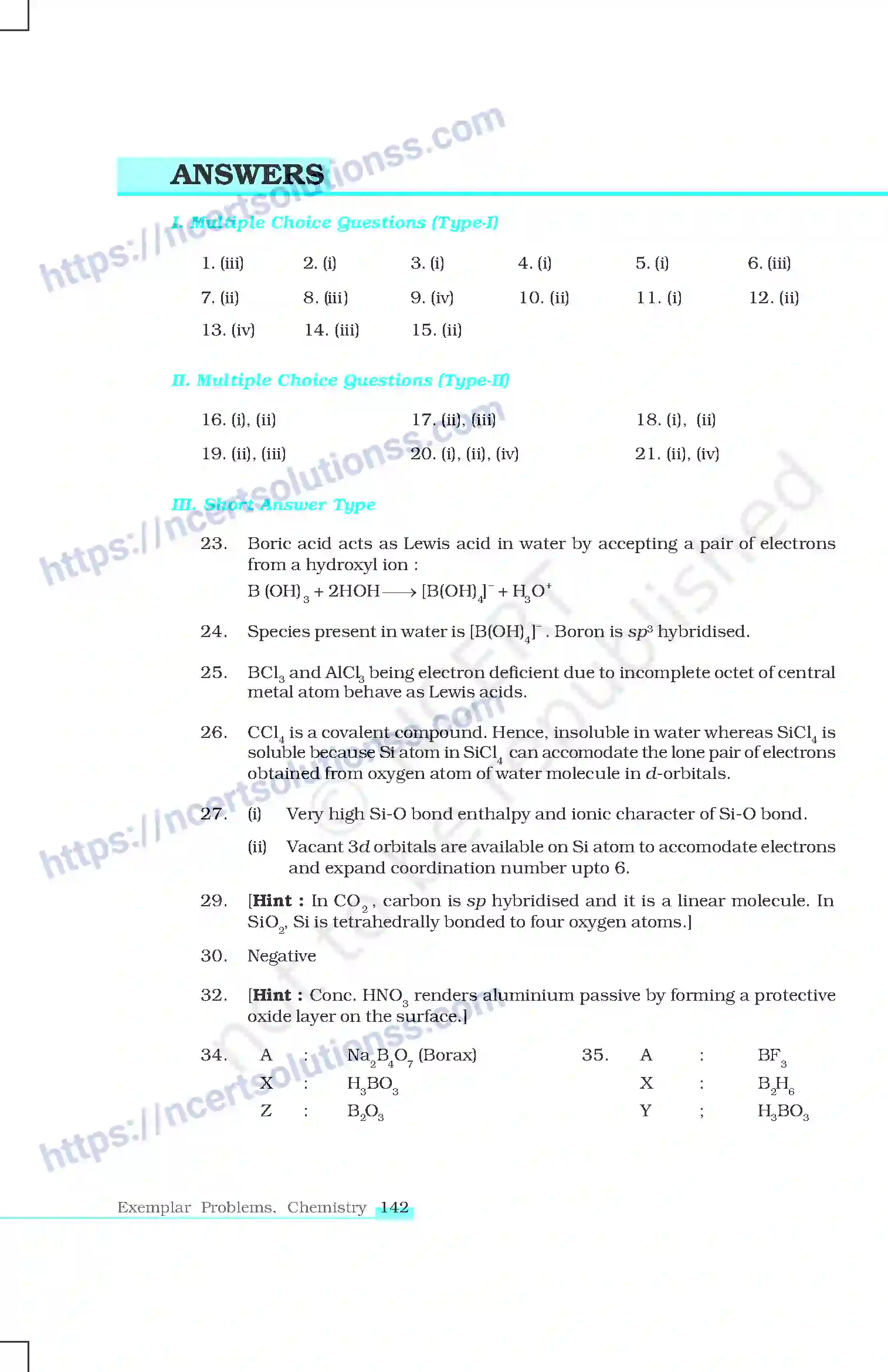NCERT-Exemplar-Questions-Class-11-Chemistry--The-P--block-Elements-123-page-9