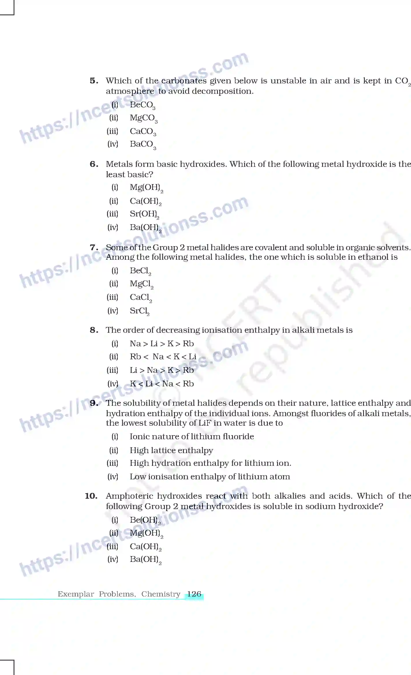 NCERT-Exemplar-Questions-Class-11-Chemistry--The-S--block-Elements-122-page-2