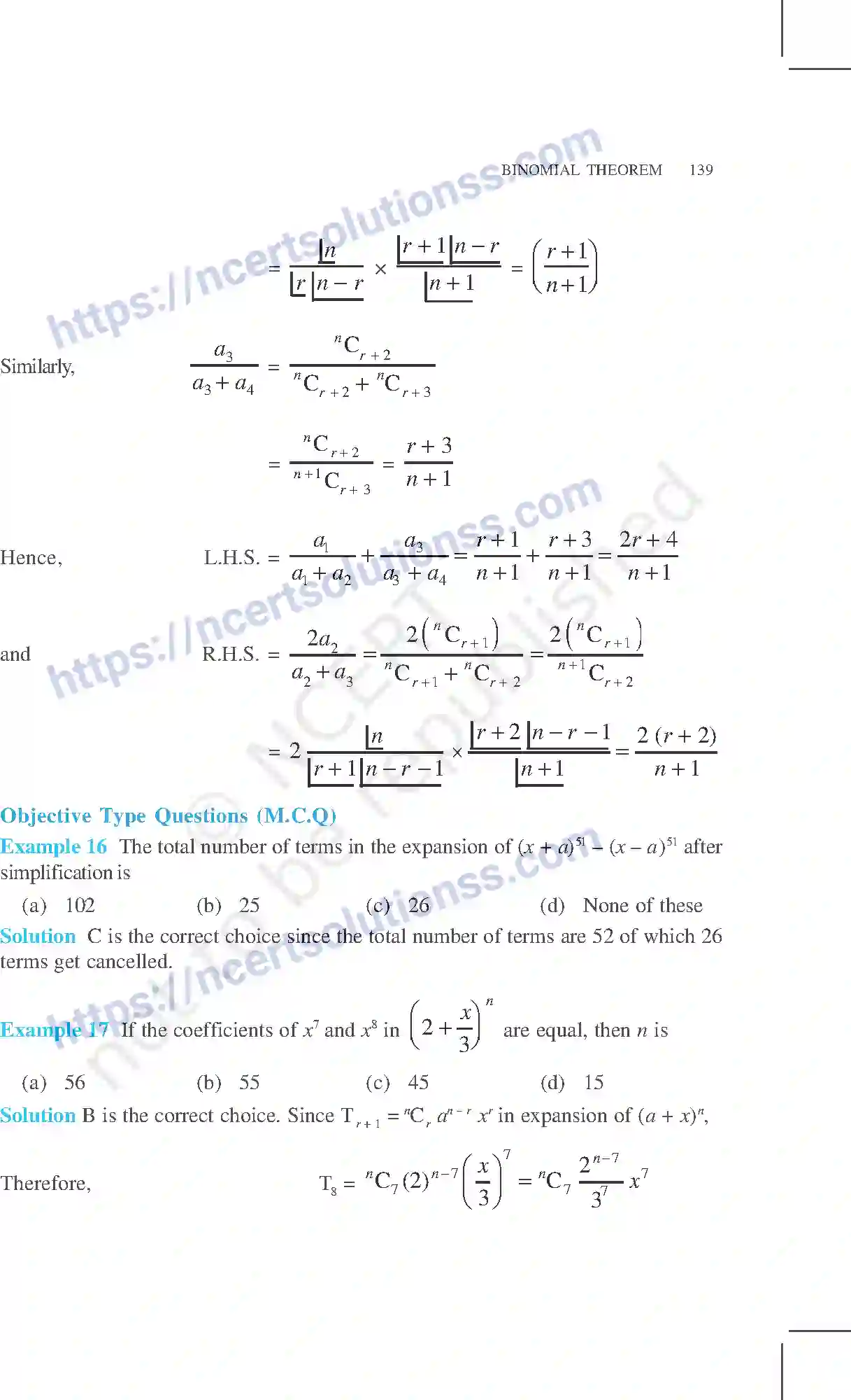 NCERT-Exemplar-Questions-Class-11-Mathematics--Binomial-Theorem-78-page-11