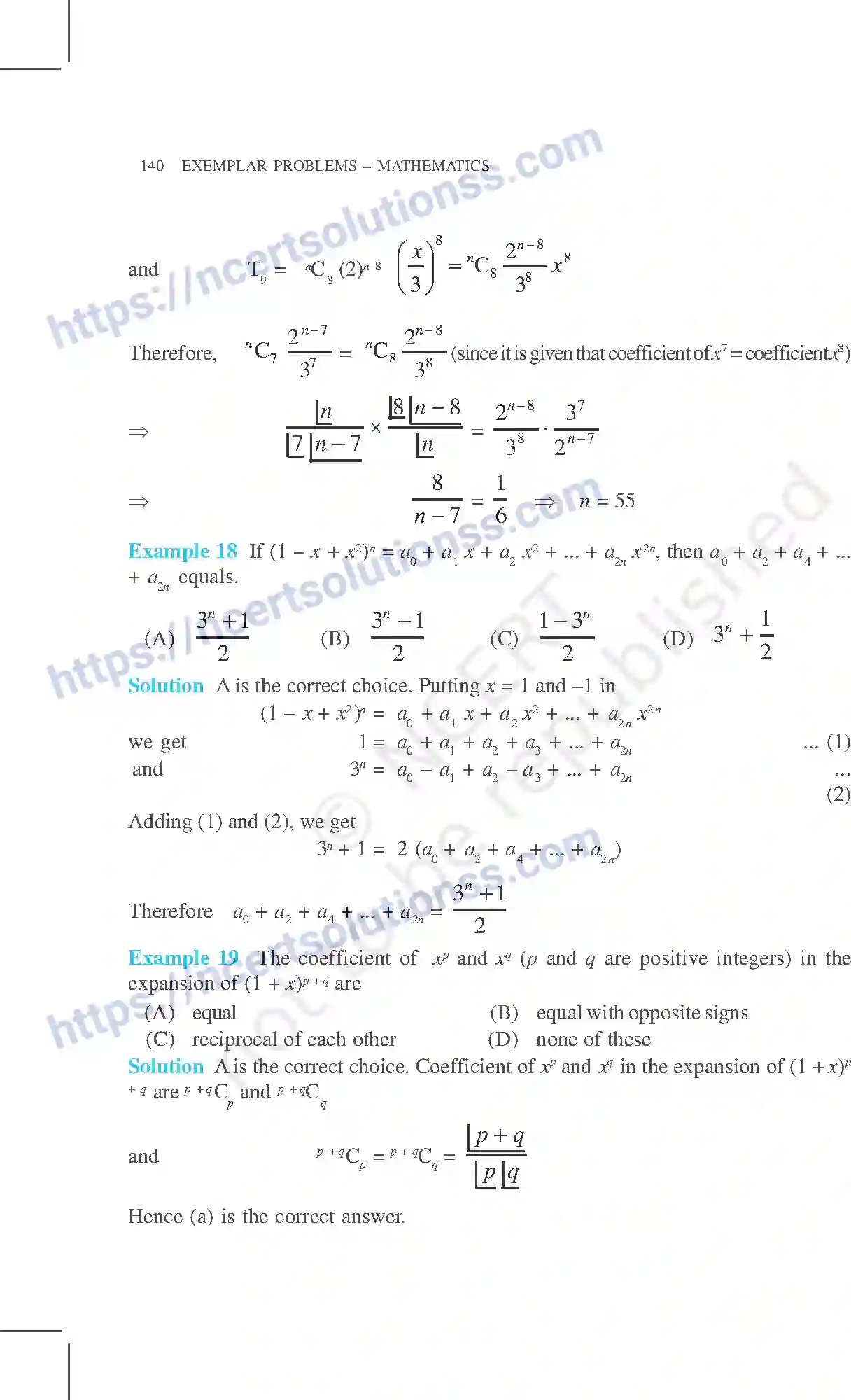 NCERT-Exemplar-Questions-Class-11-Mathematics--Binomial-Theorem-78-page-12