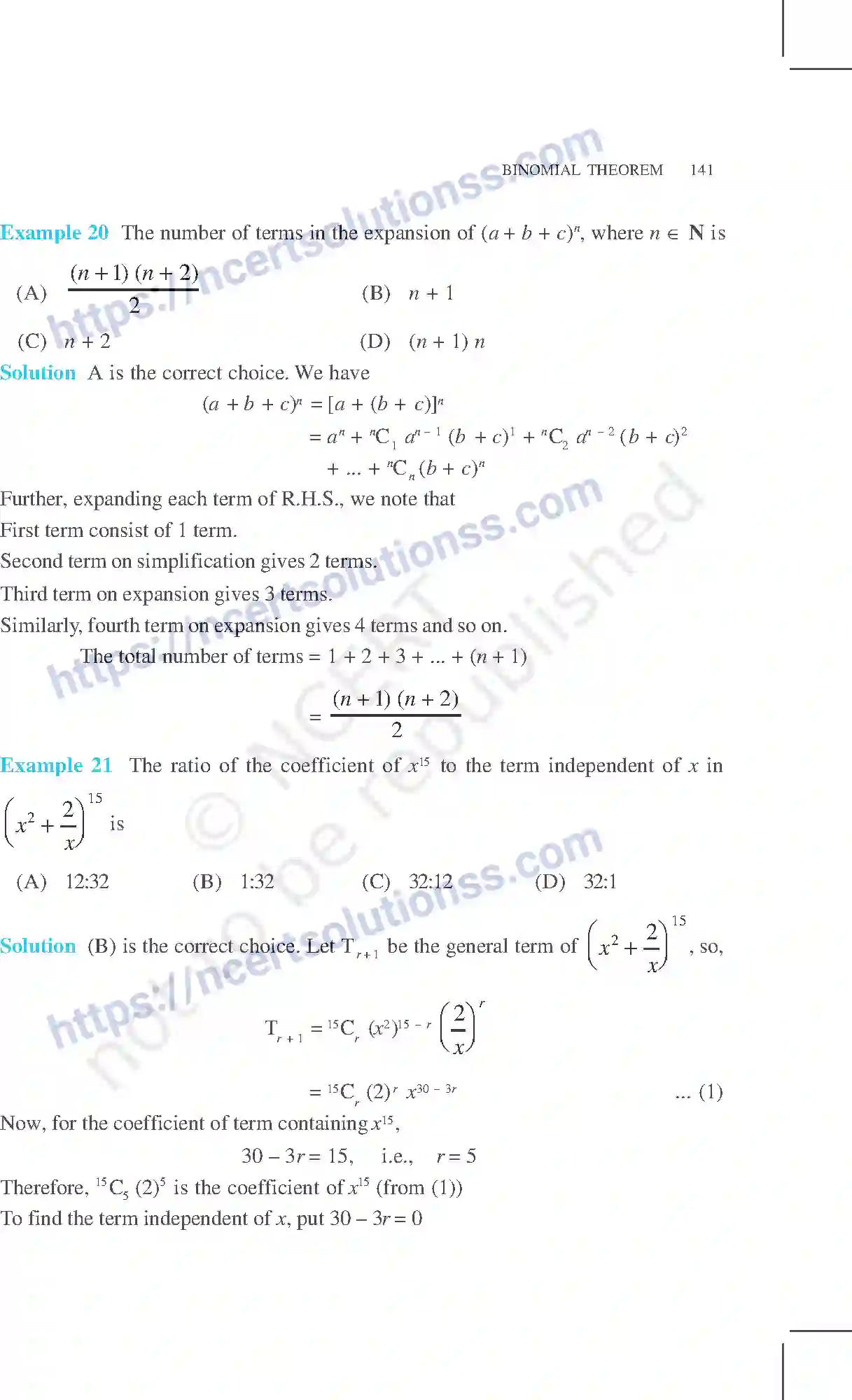 NCERT-Exemplar-Questions-Class-11-Mathematics--Binomial-Theorem-78-page-13