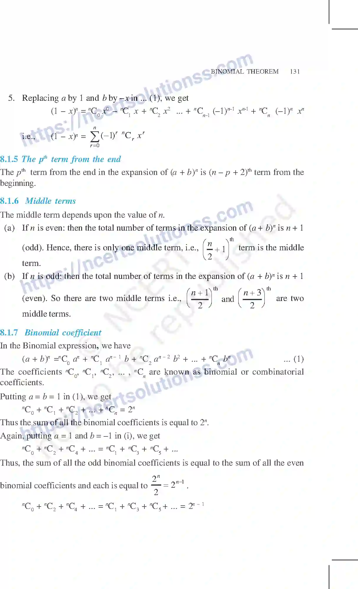 NCERT-Exemplar-Questions-Class-11-Mathematics--Binomial-Theorem-78-page-3